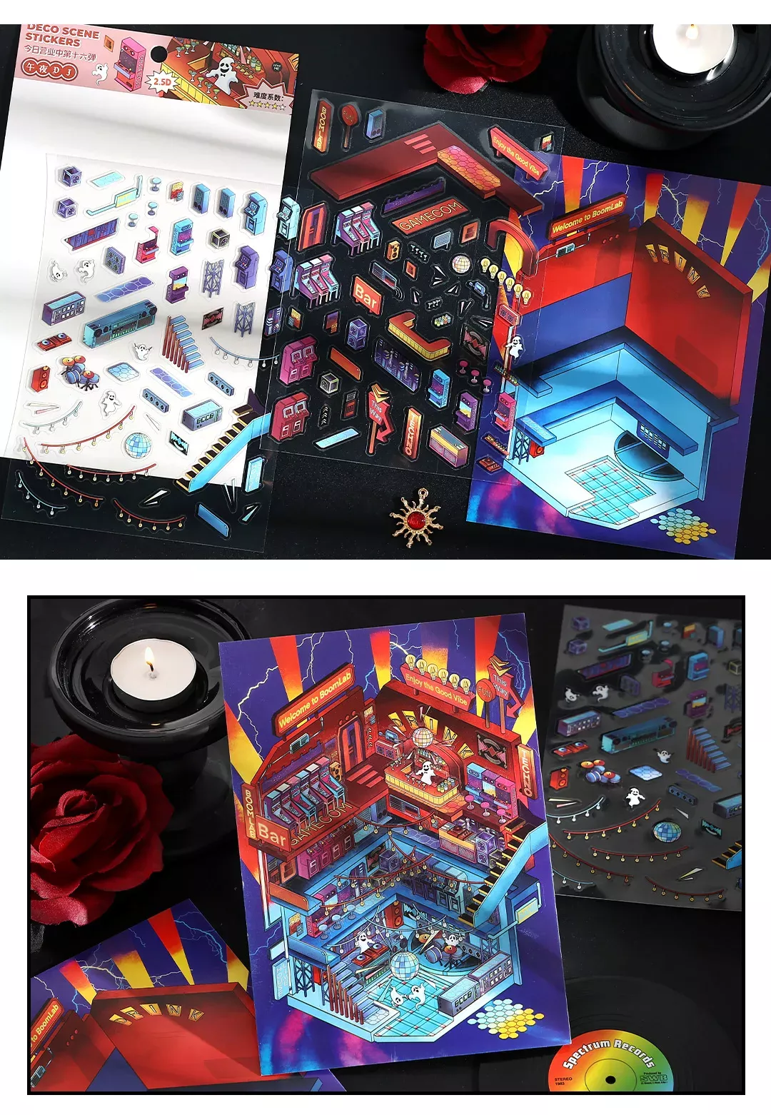 COZY STICKERS SZENE DJ – MIDNIGHT DJ