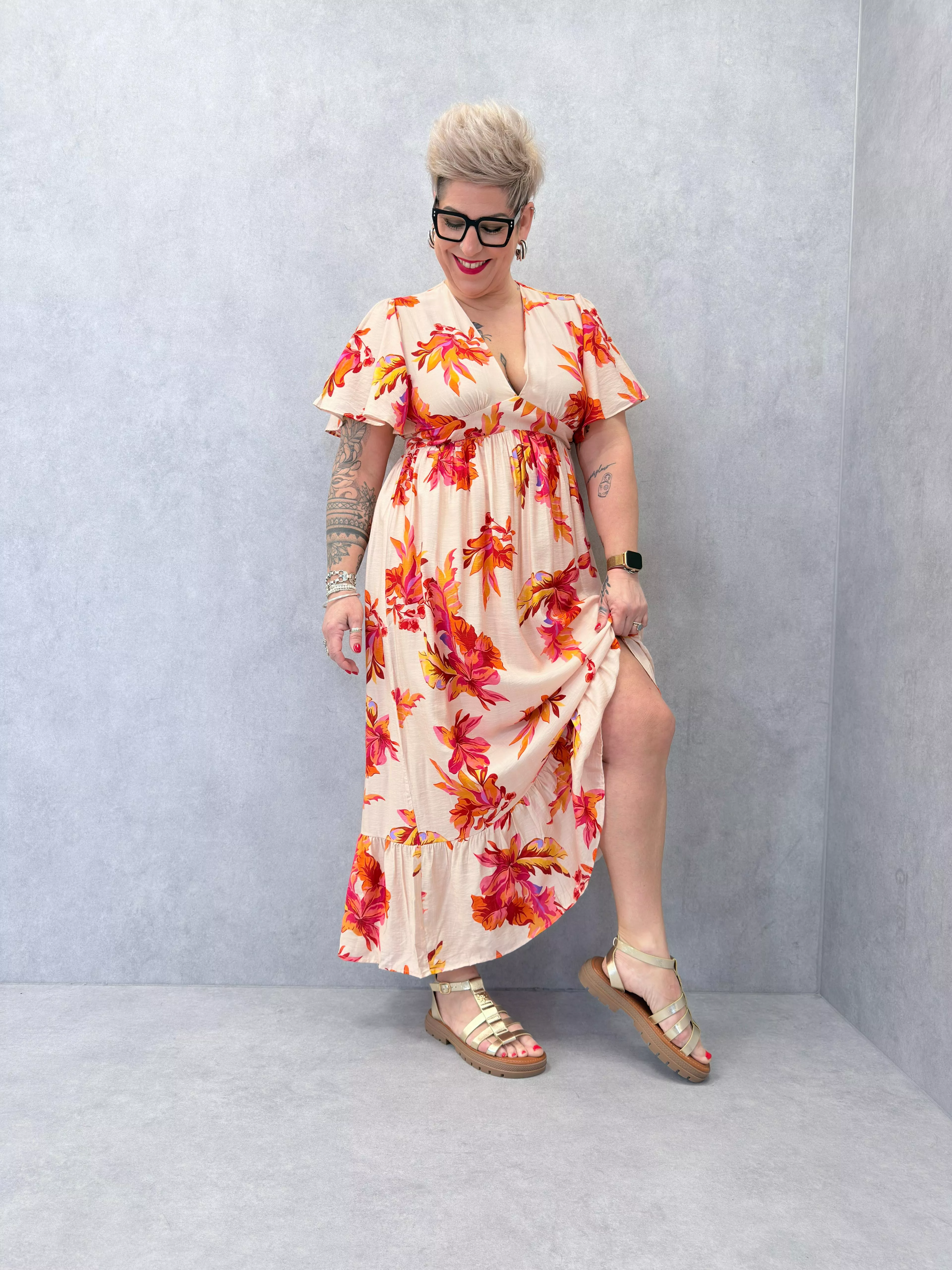 ROBE TESSA – BY ONE – GRANDE TAILLE 44–48