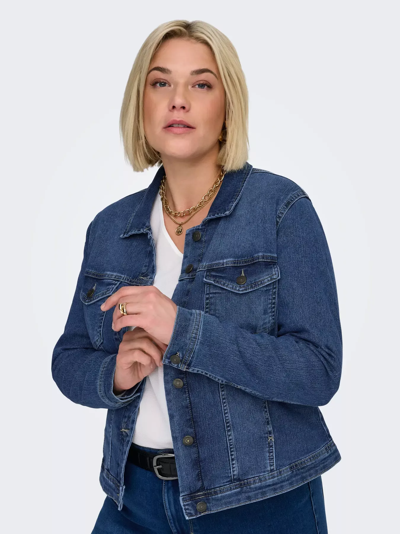 VESTE JEANS – ONLY CARMAKOMA – GRANDE TAILLE 44–54