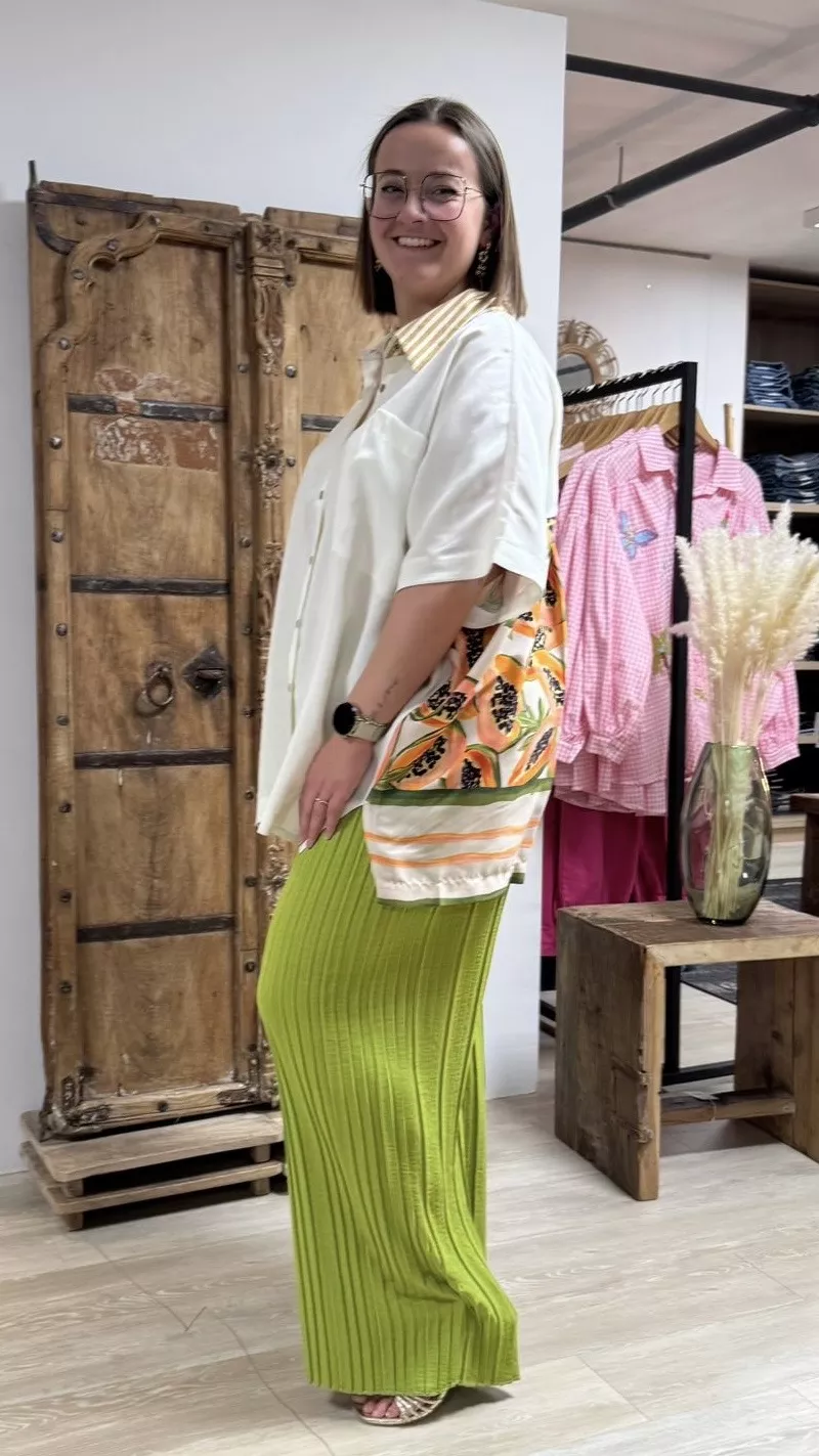 CHEMISIER PAPAÏ – MAT FASHION – GRANDE TAILLE 44–54