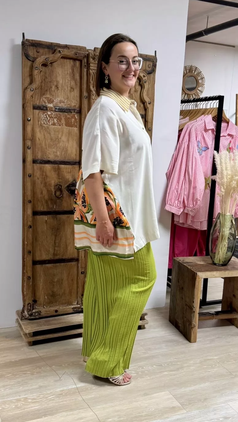 CHEMISIER PAPAÏ – MAT FASHION – GRANDE TAILLE 44–54