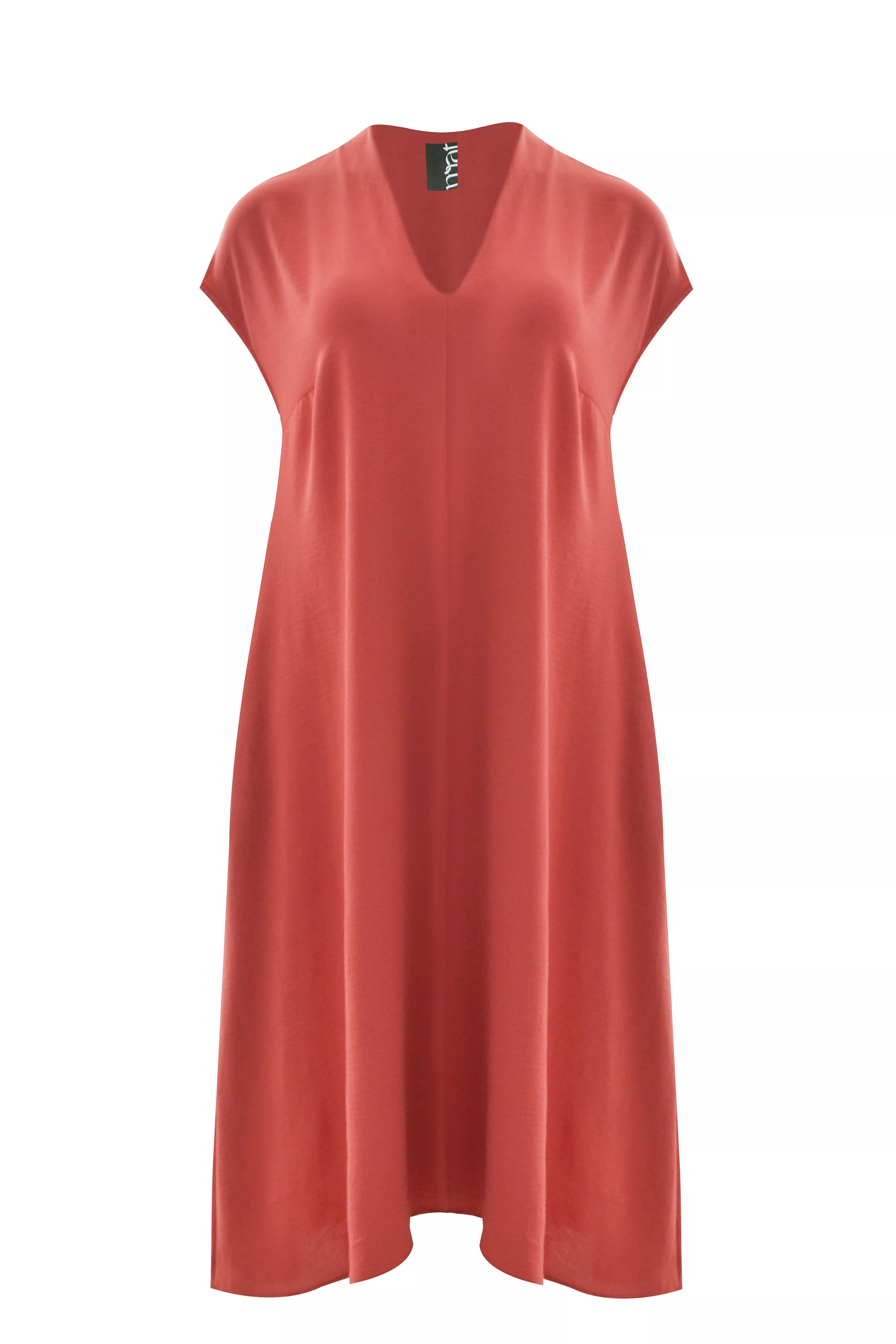 ROBE LONGUE FLUIDE COUPE AMPLE – MAT FASHION – GRANDE TAILLE 44–54