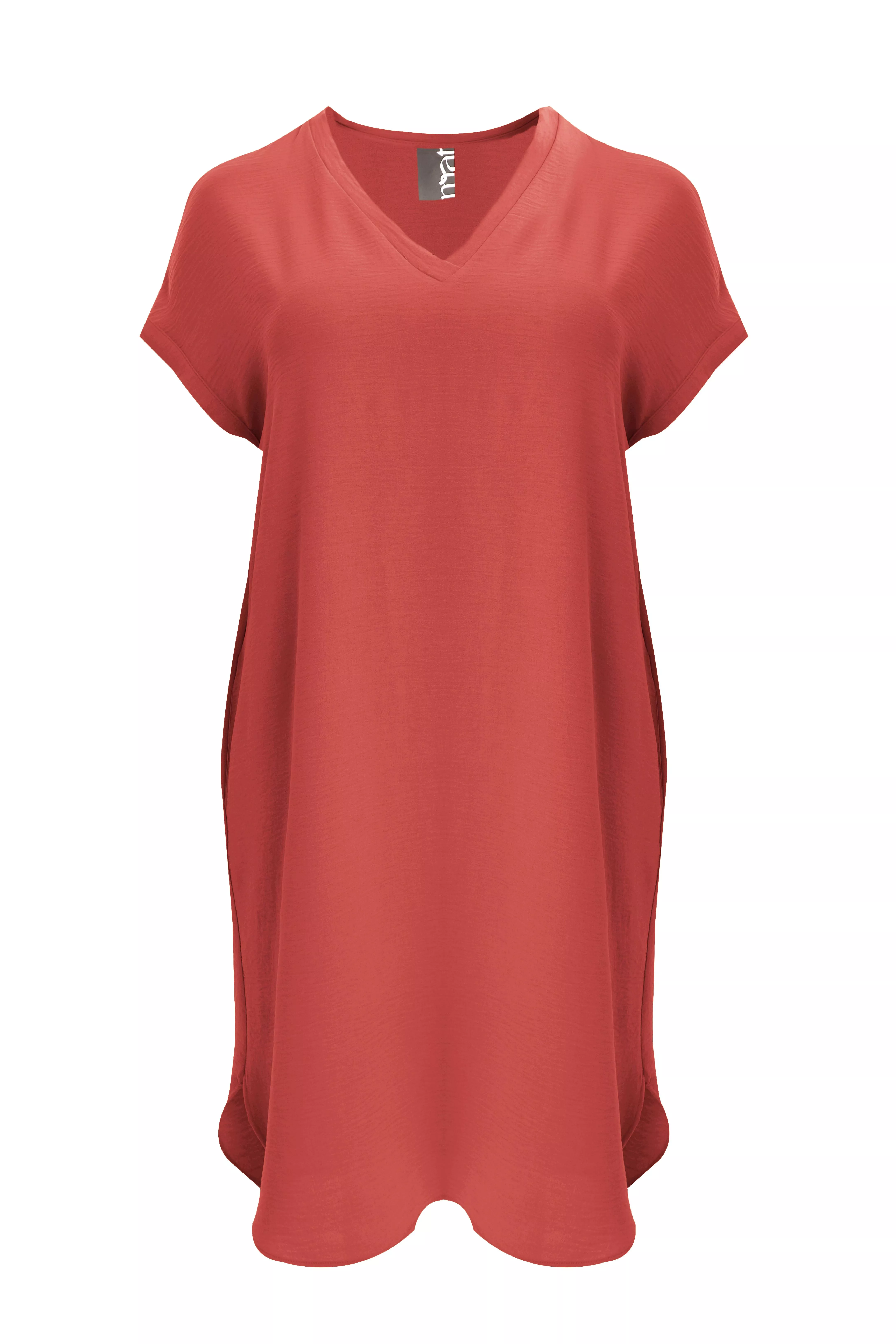 ROBE TUNIQUE FLUIDE COUPE AMPLE – MAT FASHION – GRANDE TAILLE 44–54