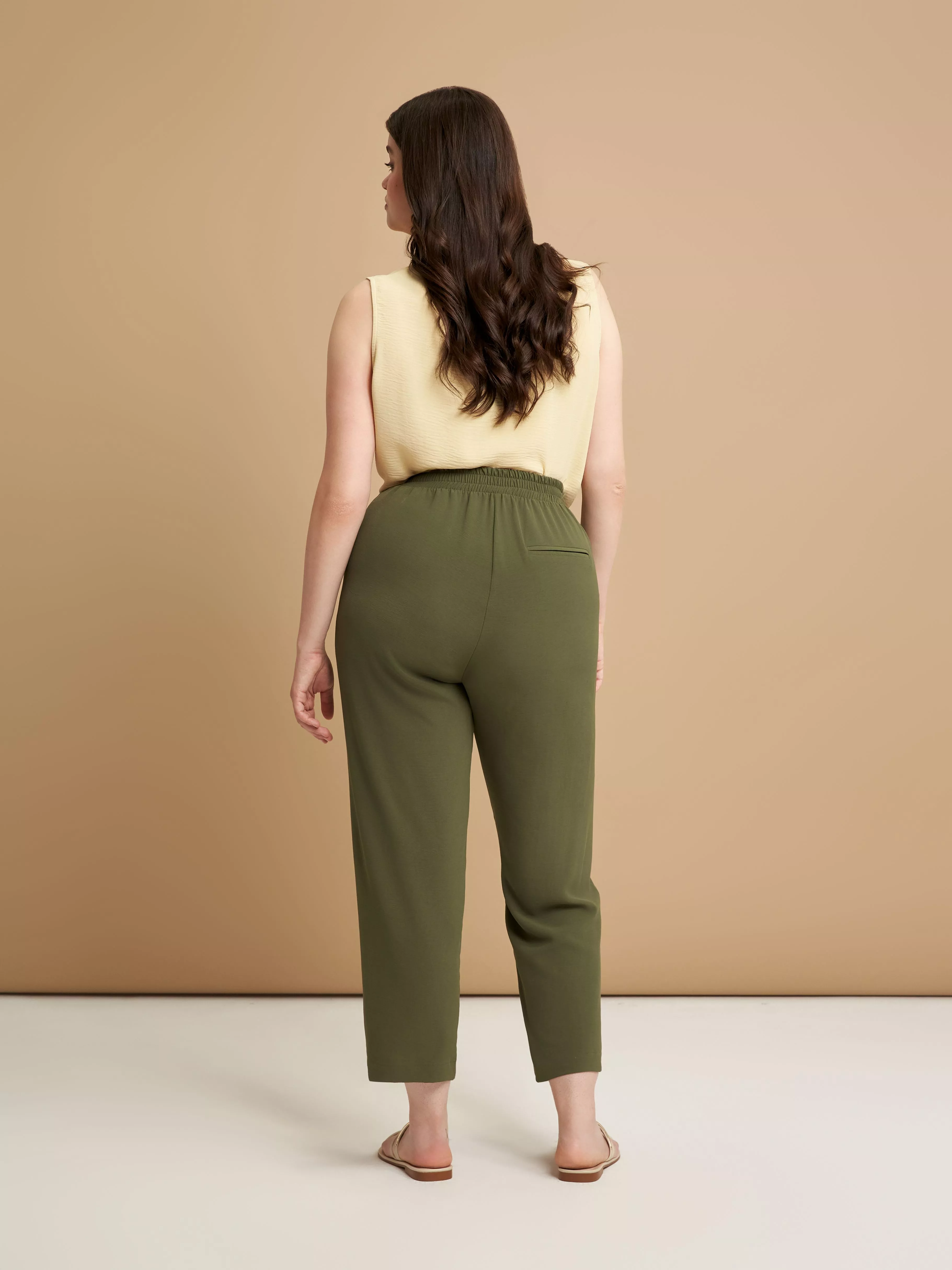 PANTALON HAREM FLUIDE – MAT FASHION – GRANDE TAILLE 42–52