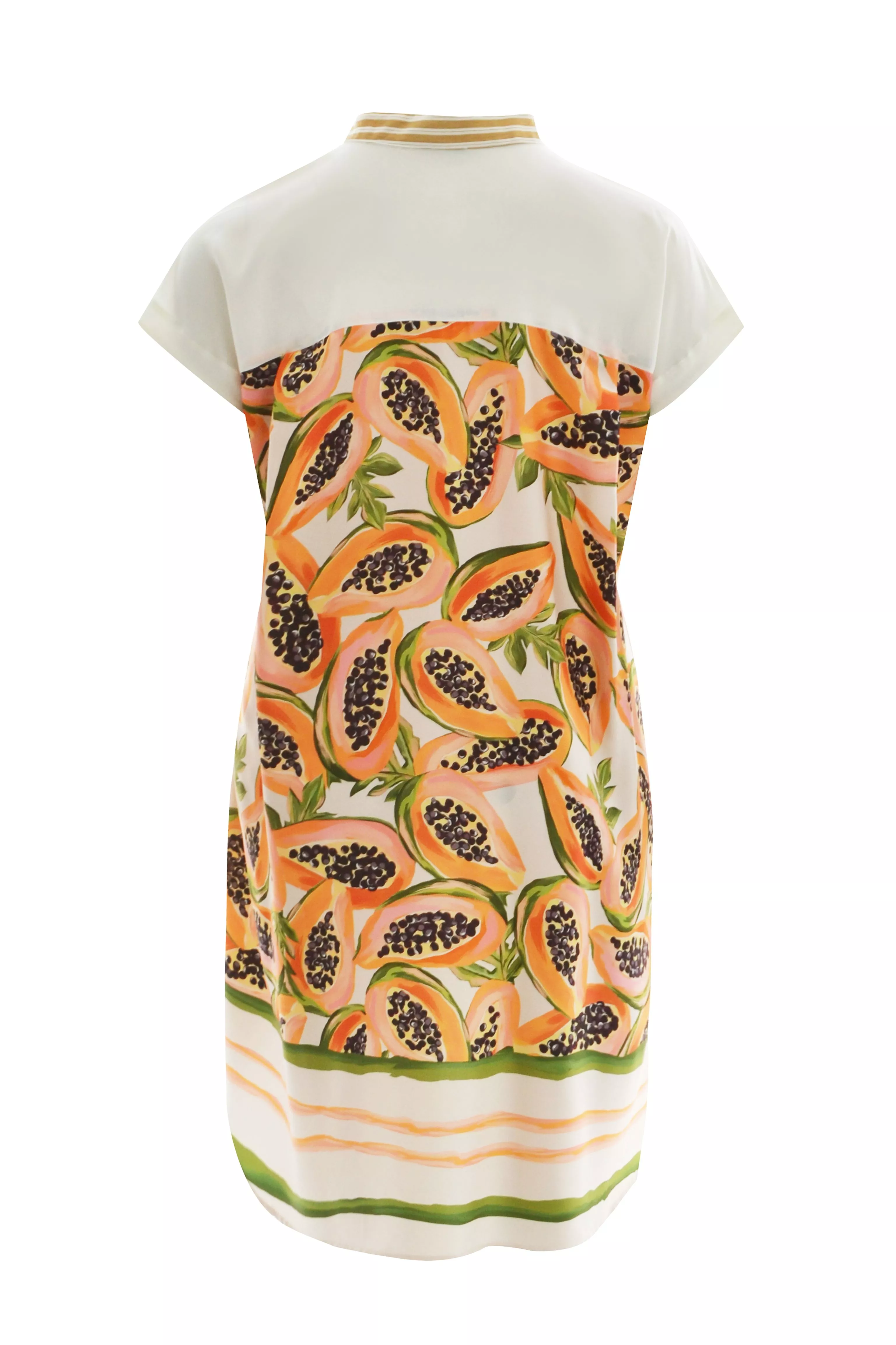 ROBE CHEMISE PAPAYA – MAT FASHION – GRANDE TAILLE 44–54