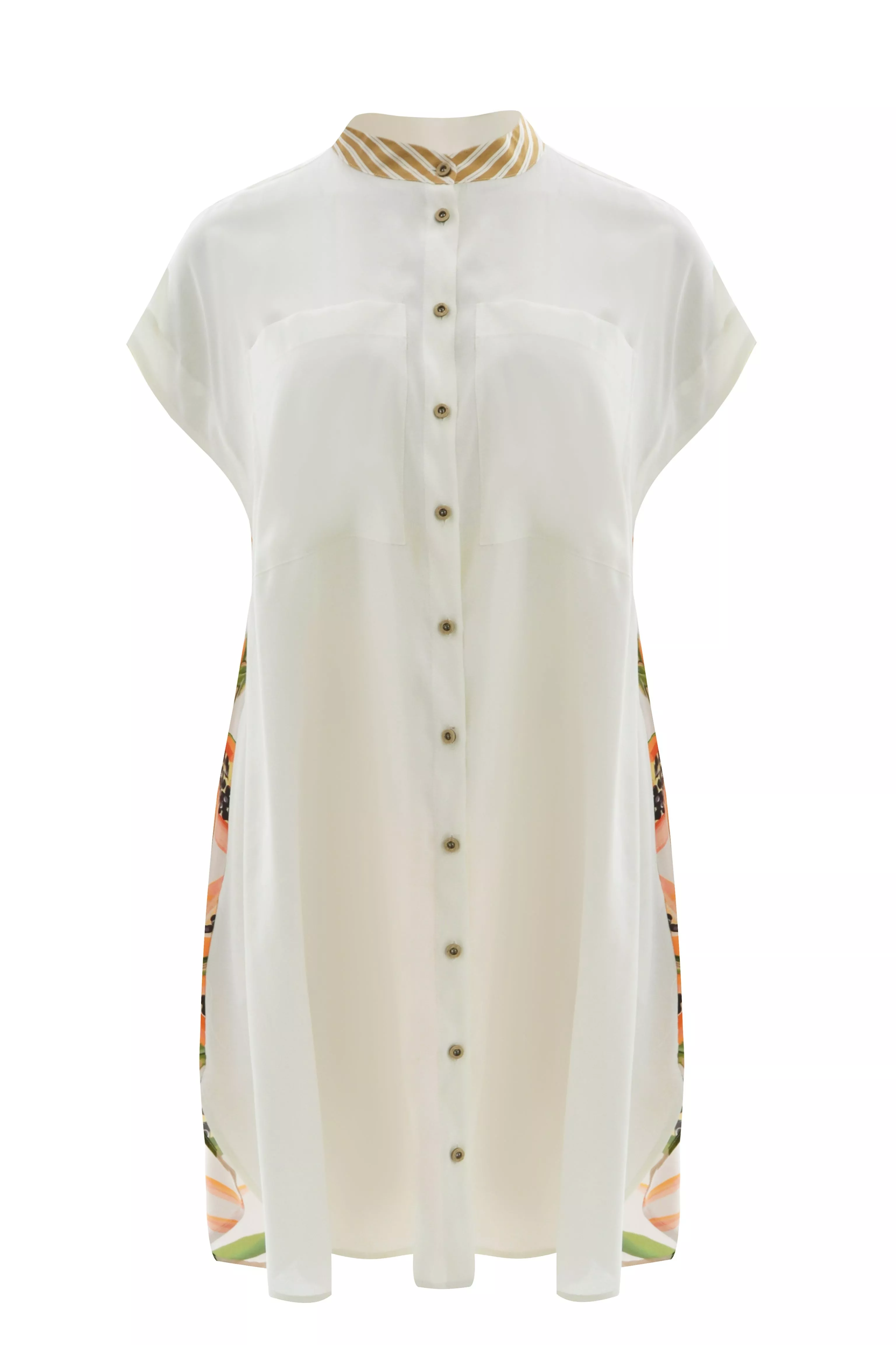 ROBE CHEMISE PAPAYA – MAT FASHION – GRANDE TAILLE 44–54