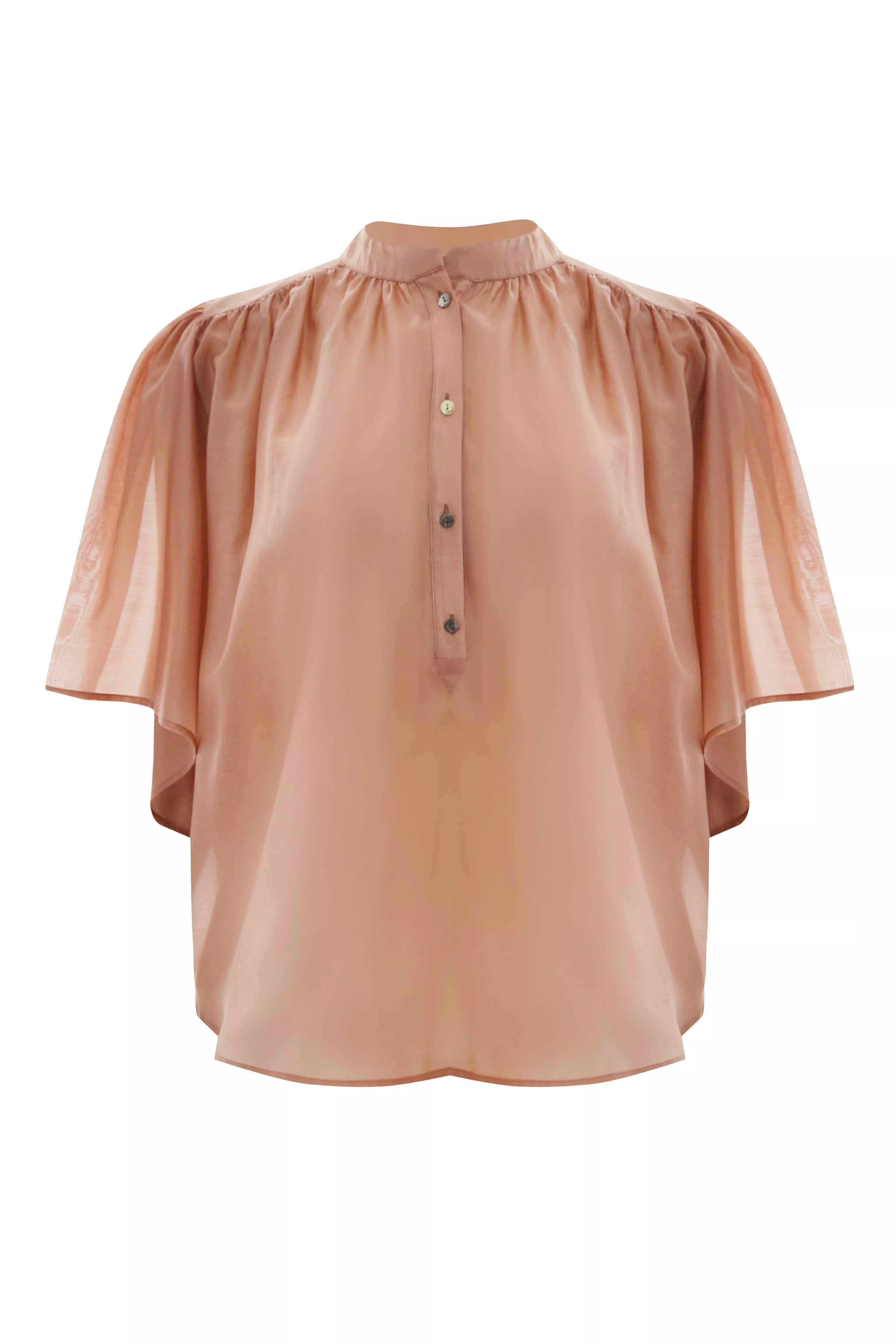 BLOUSE VOLUPTUEUSE PEACH – MAT FASHION – GRANDE TAILLE 44–54