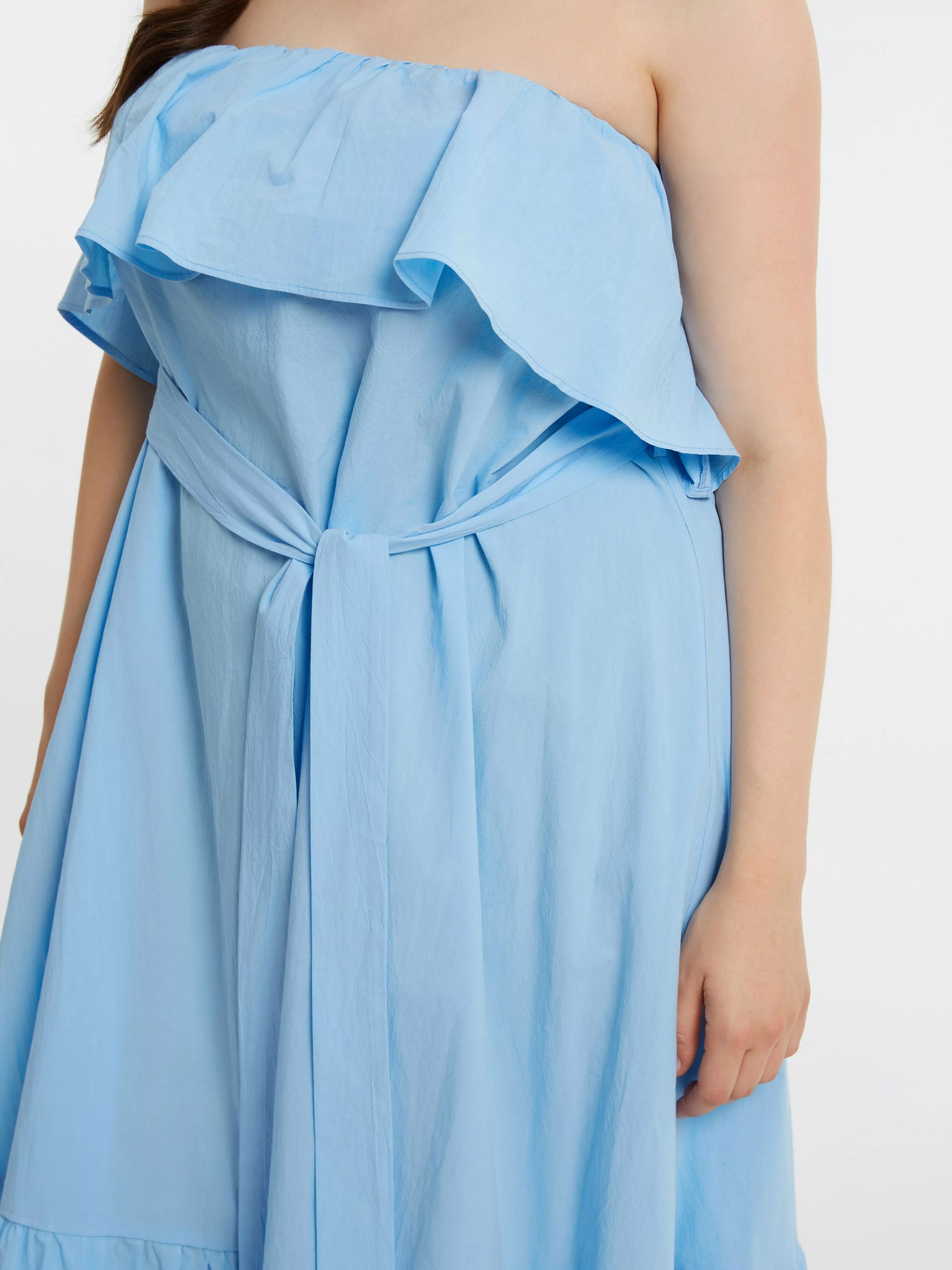 ROBE LONGUE ÉPAULES DÉNUDÉES – MAT FASHION – GRANDE TAILLE 42–52