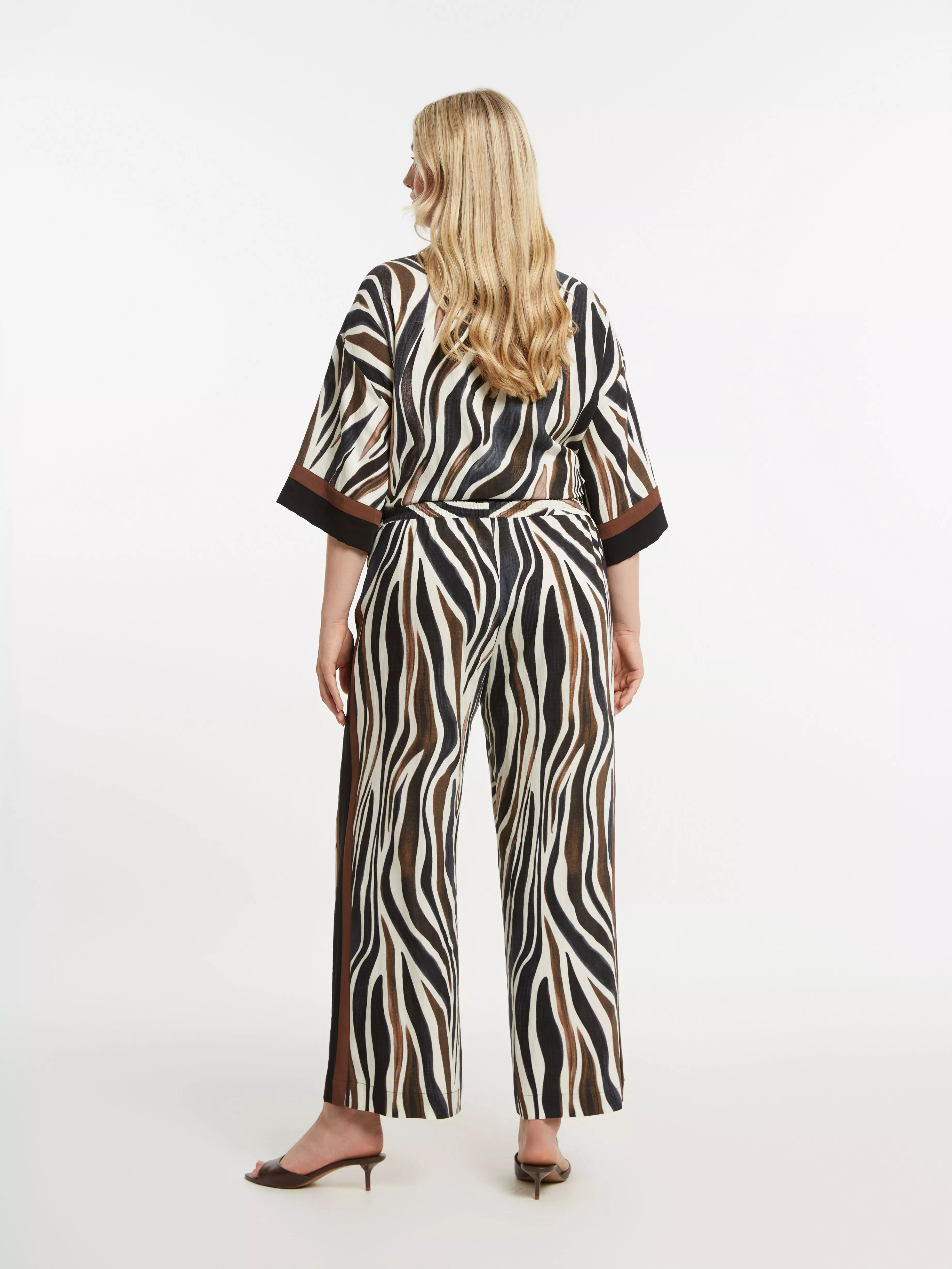 PANTALON LARGE FLUIDE IMPRIMÉ SAFARI – MAT FASHION – GRANDE TAILLE 42–52