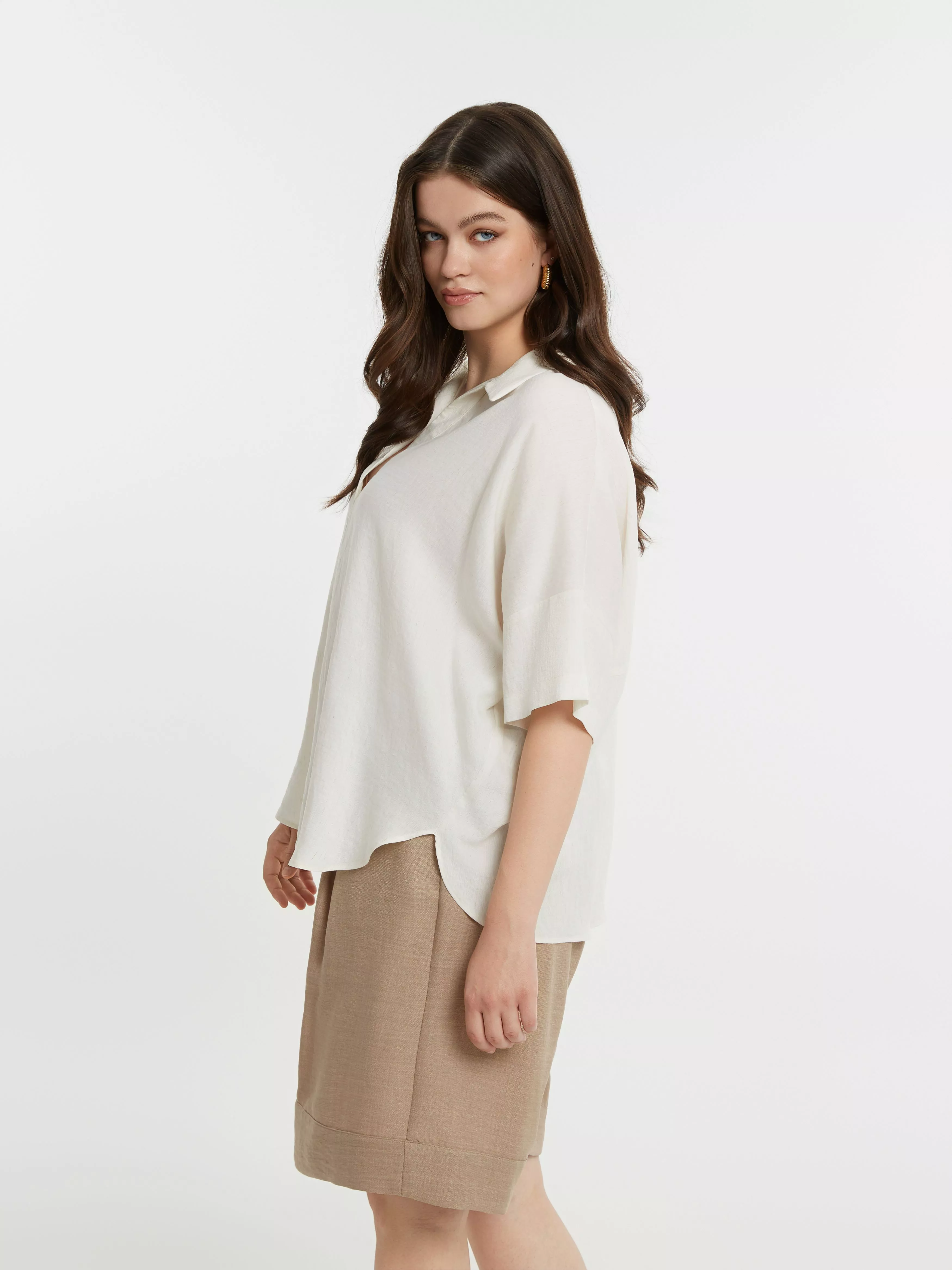 TUNIQUE OVERSIZE FLUIDE – MAT FASHION – GRANDE TAILLE 44–54