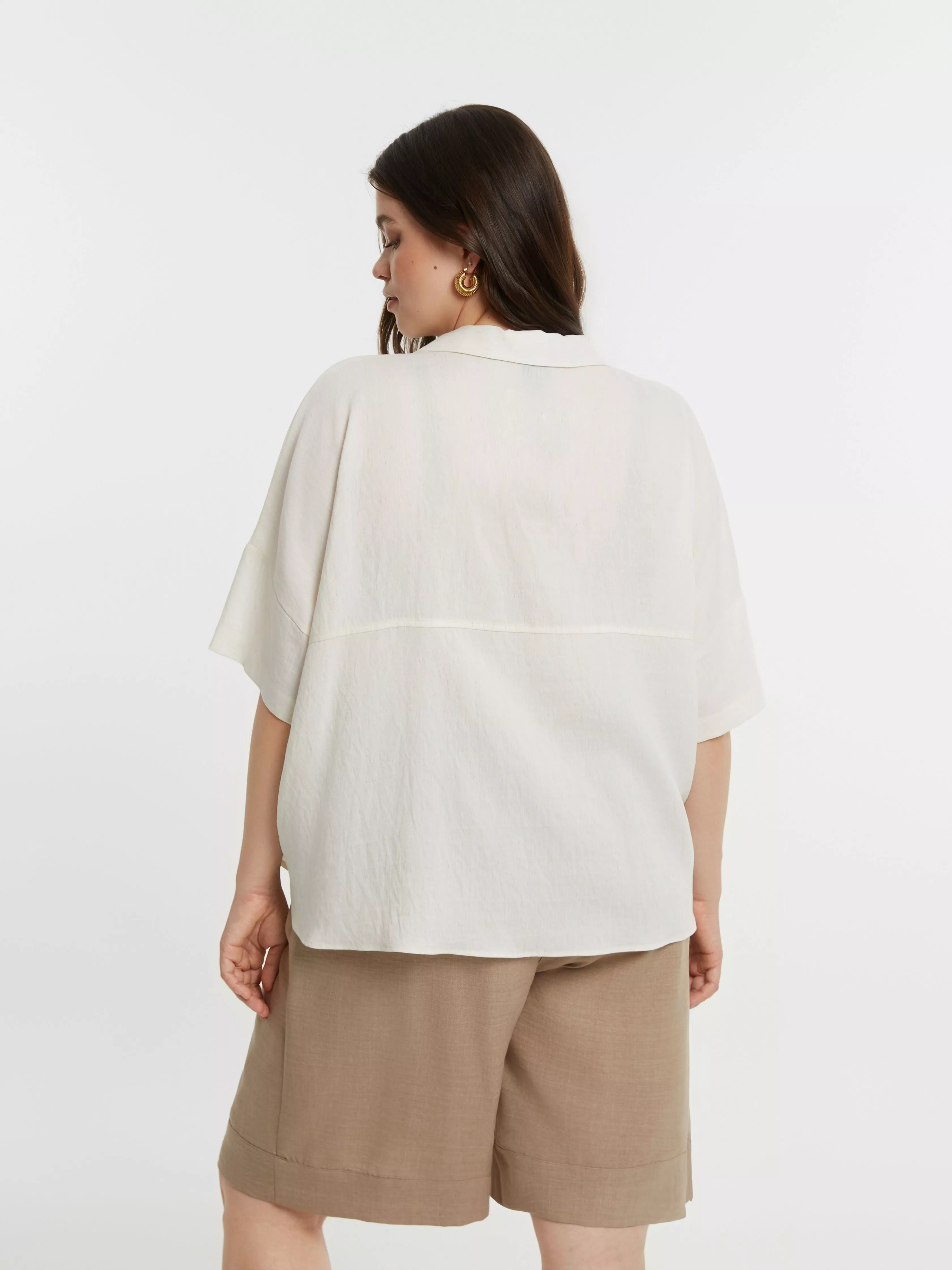 TUNIQUE OVERSIZE FLUIDE – MAT FASHION – GRANDE TAILLE 44–54