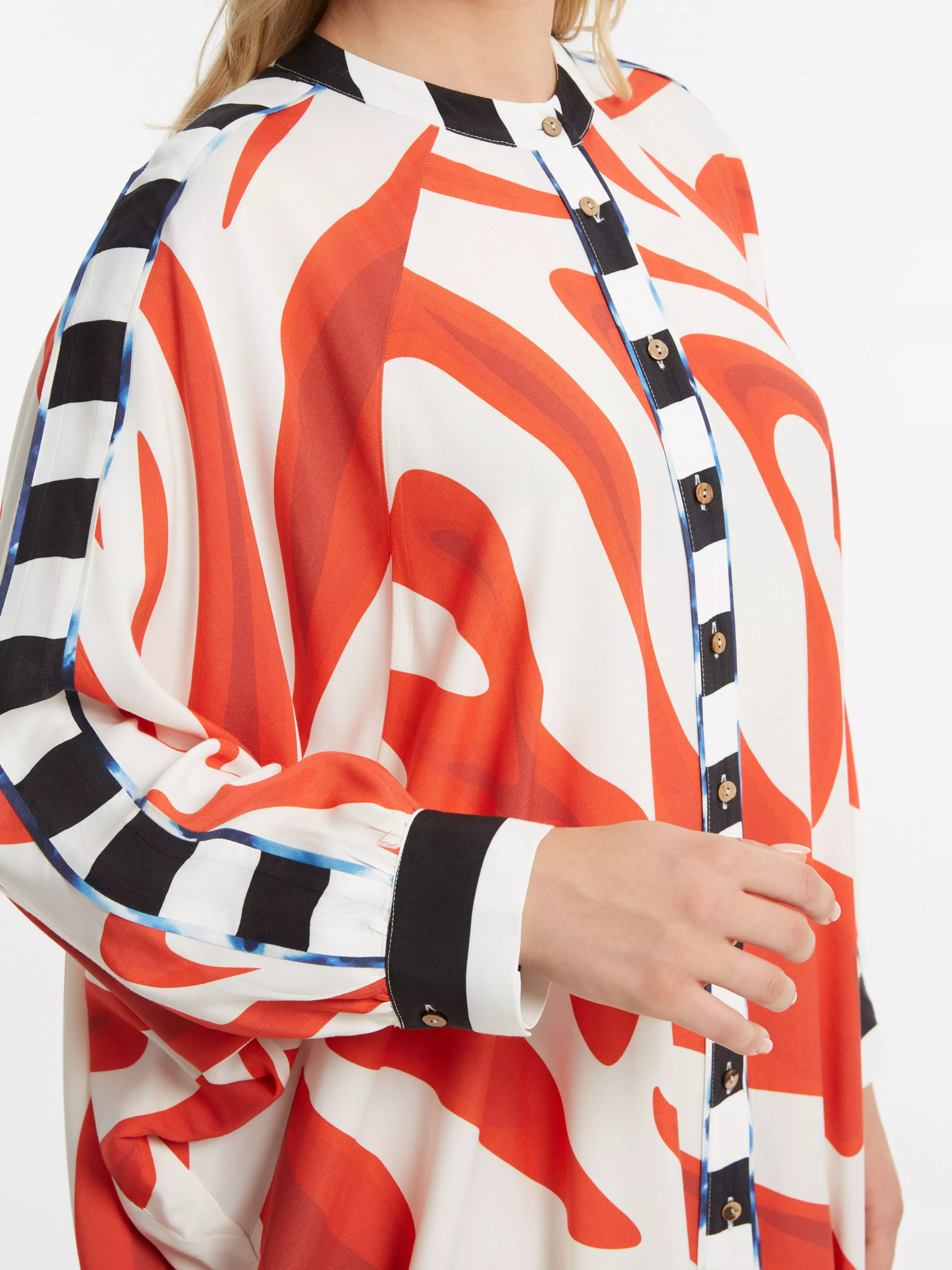 ROBE TUNIQUE OVERSIZE IMPRIMÉE – MAT FASHION – GRANDE TAILLE 44–54