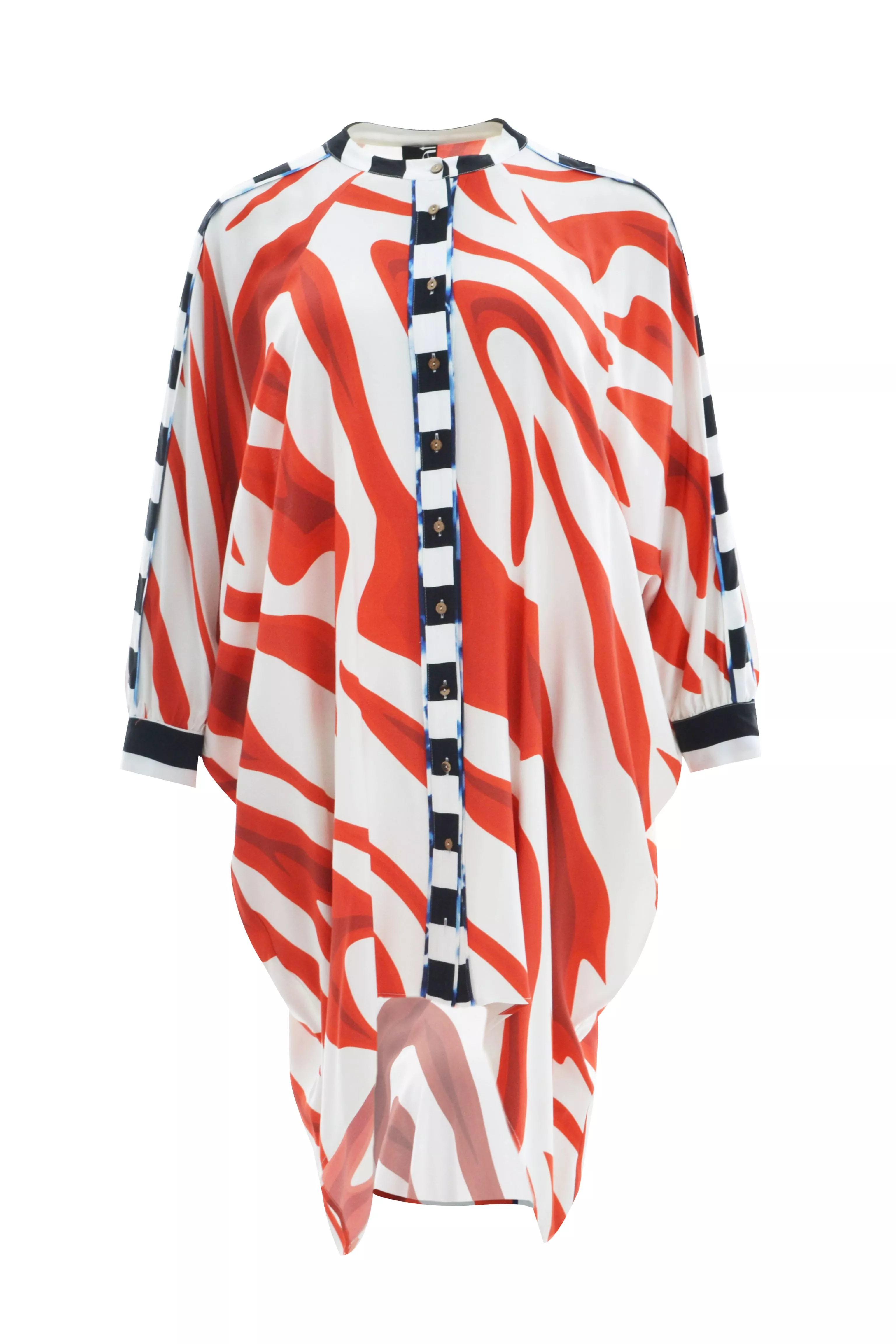 ROBE TUNIQUE OVERSIZE IMPRIMÉE – MAT FASHION – GRANDE TAILLE 44–54