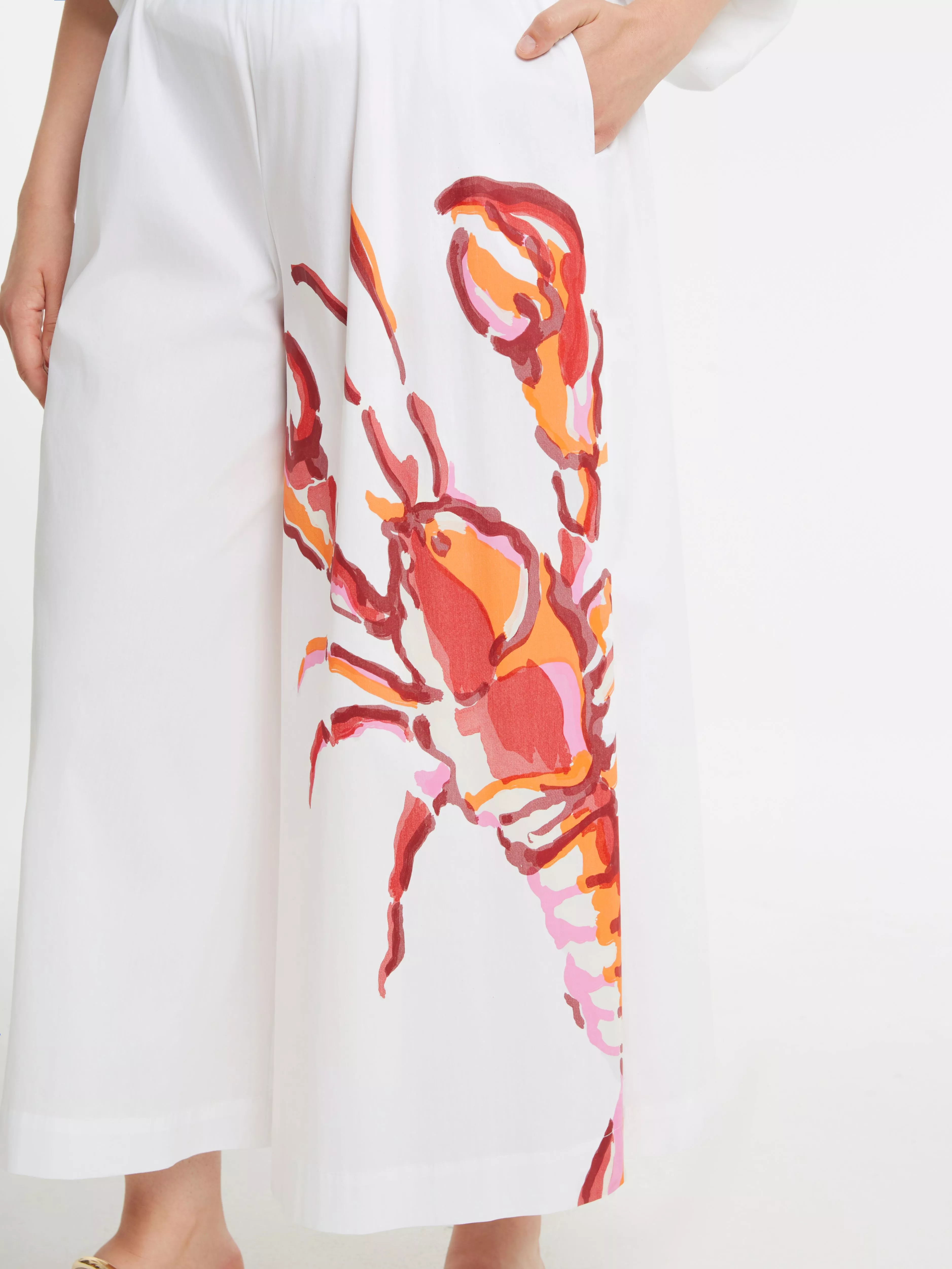 PANTALON JUPE-CULOTTE POPELINE – MAT FASHION – GRANDE TAILLE 42–52