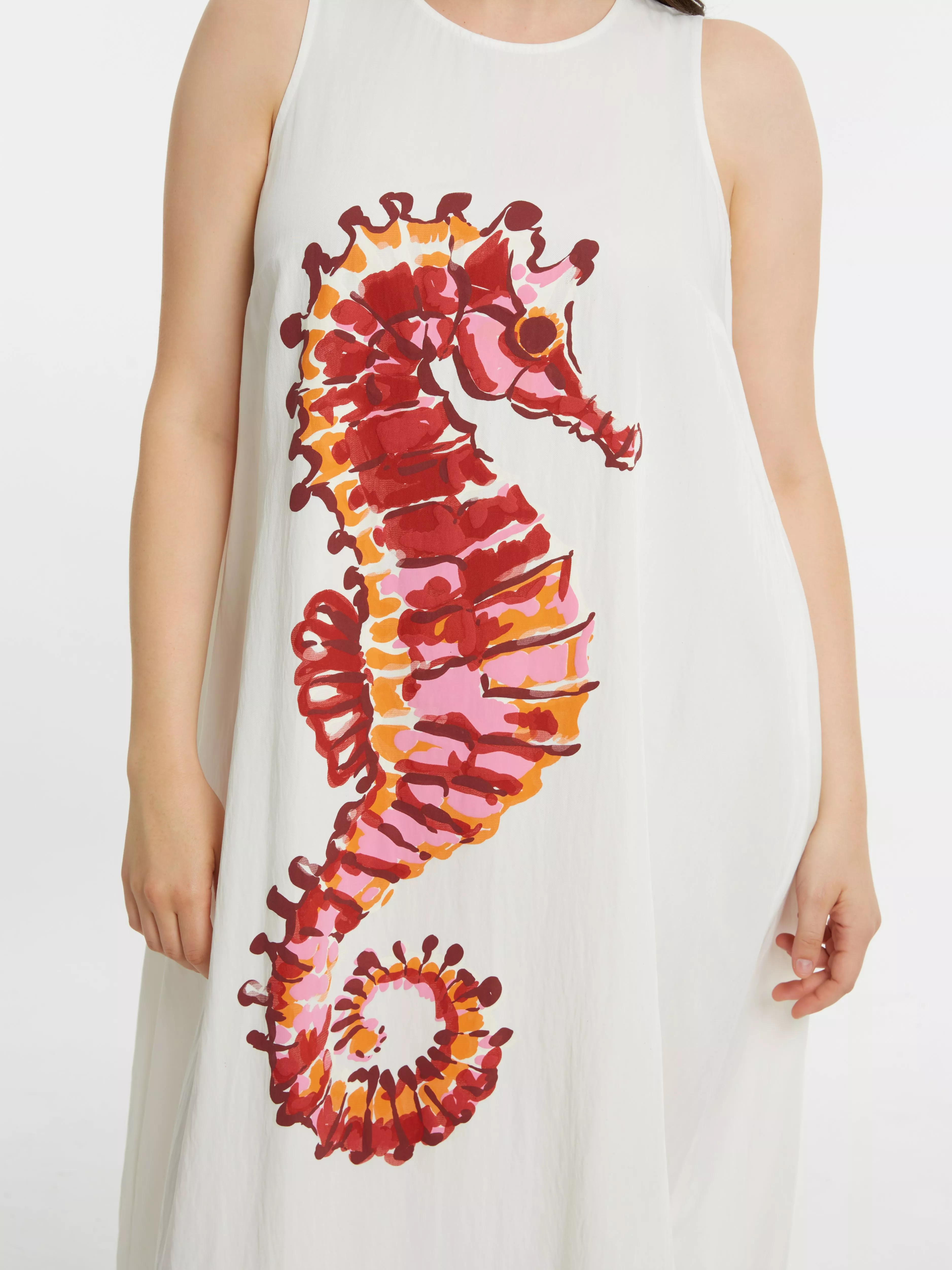 ROBE HIPPOCAMPE – MAT FASHION – GRANDE TAILLE 44–52