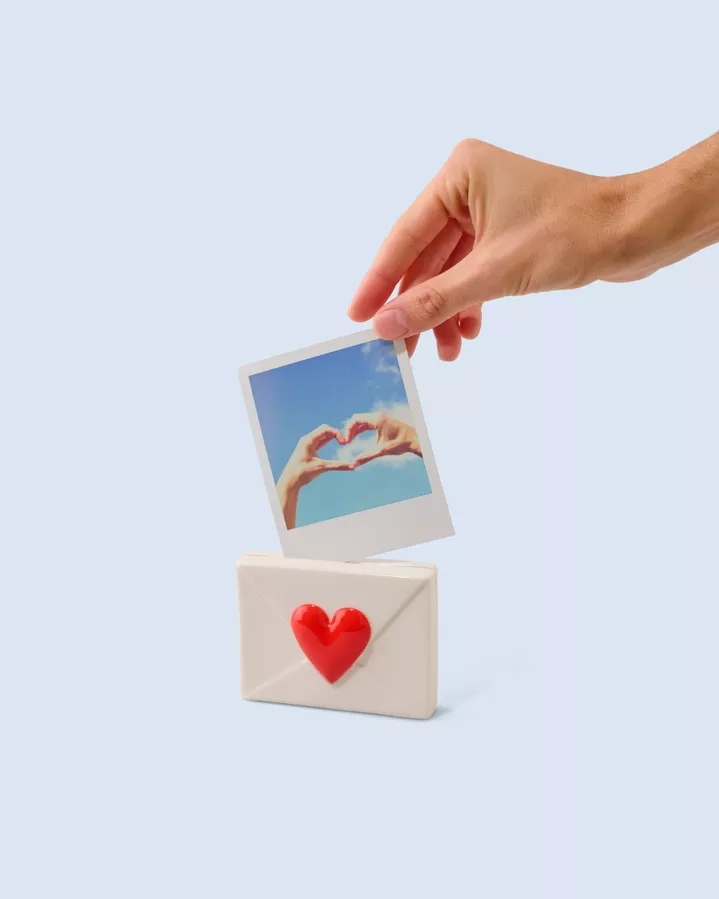 FOTOHALTER KERAMIK HERZ – FLUID MARKET