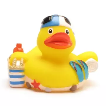 ENTE AM STRAND – GESCHENKIDEE