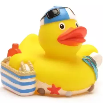 ENTE AM STRAND – GESCHENKIDEE