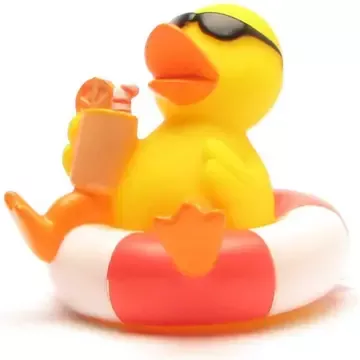 ENTE AM POOL – GESCHENKIDEE