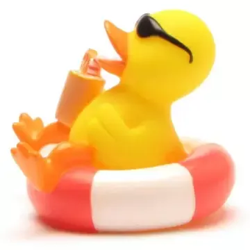 ENTE AM POOL – GESCHENKIDEE