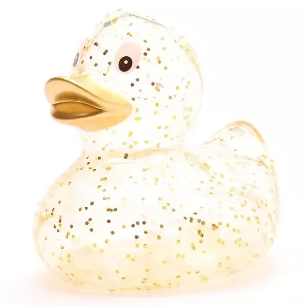 ENTE MIT GLITZER – GESCHENKIDEE