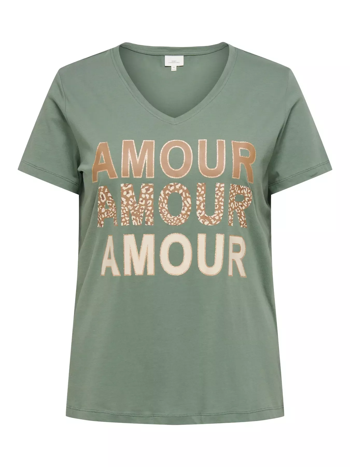 T-SHIRT 3 AMOUR – ONLY CARMAKOMA – GROSSE GRÖSSEN 42–54