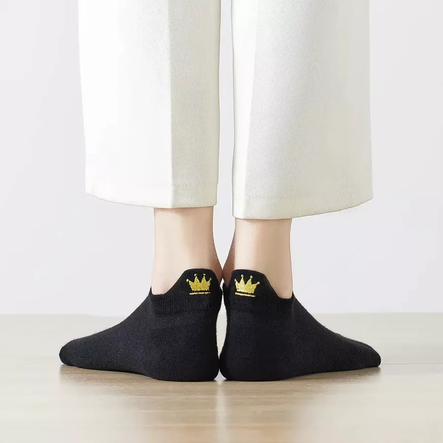 SOQUETTES LANGUETTE COURONNE – TITES CHAUSSETTES