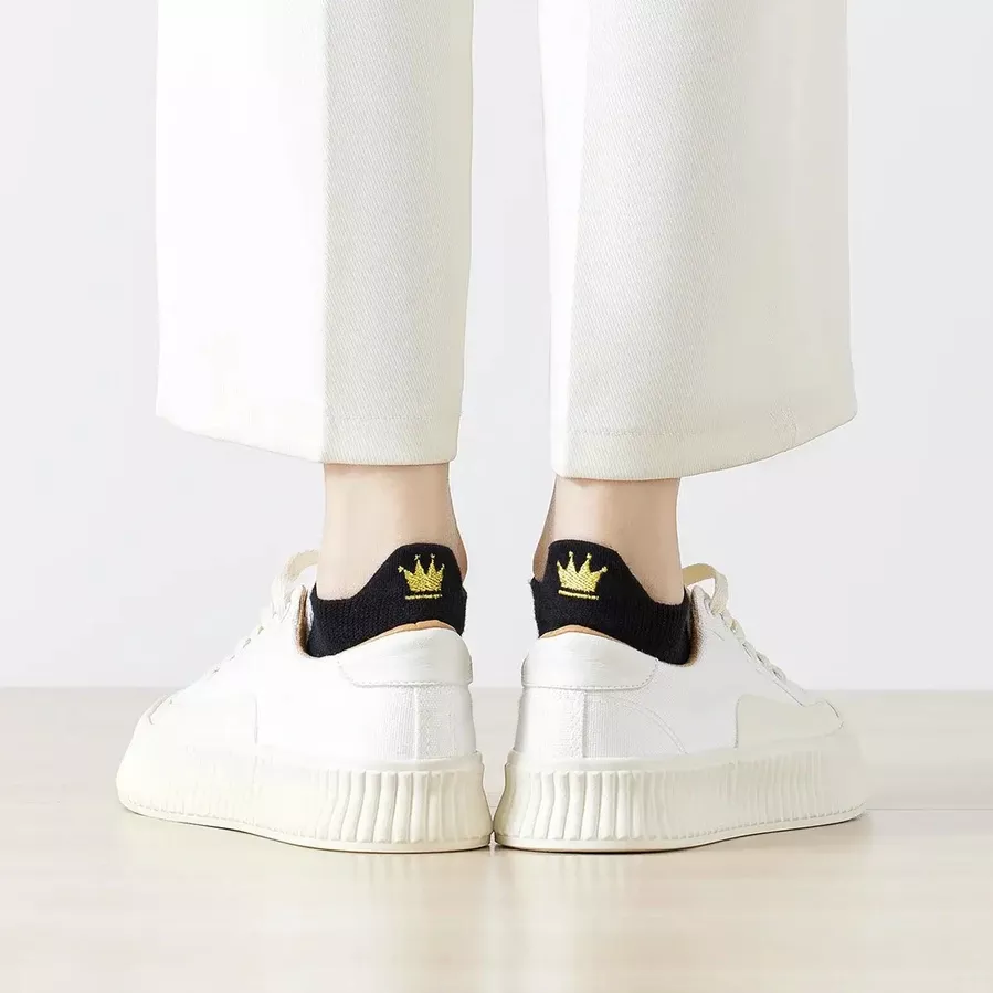 SOQUETTES LANGUETTE COURONNE – TITES CHAUSSETTES