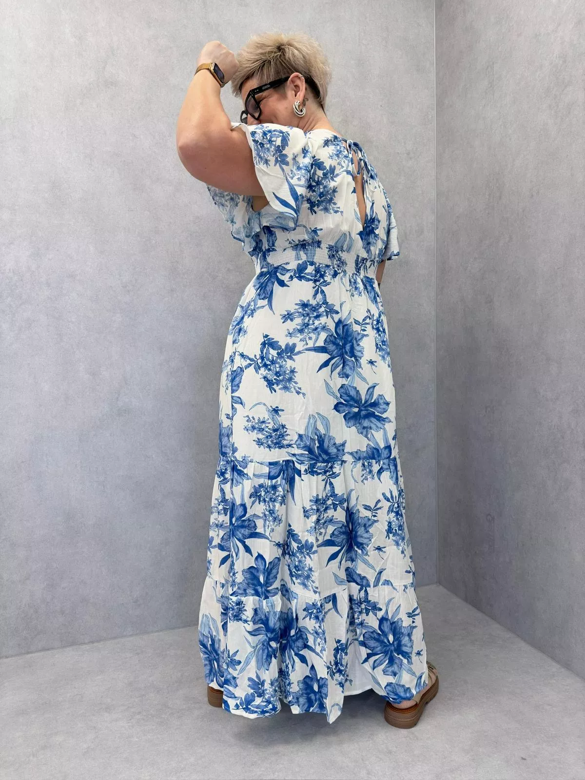 ROBE LONGUE PALOMA – IN APRIL 1986 – GRANDE TAILLE 44–48