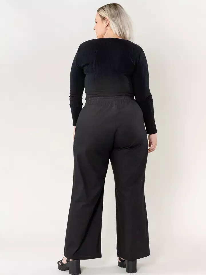 PANTALON COTON CALYPSO – NINA CARTER – GRANDE TAILLE 42–48