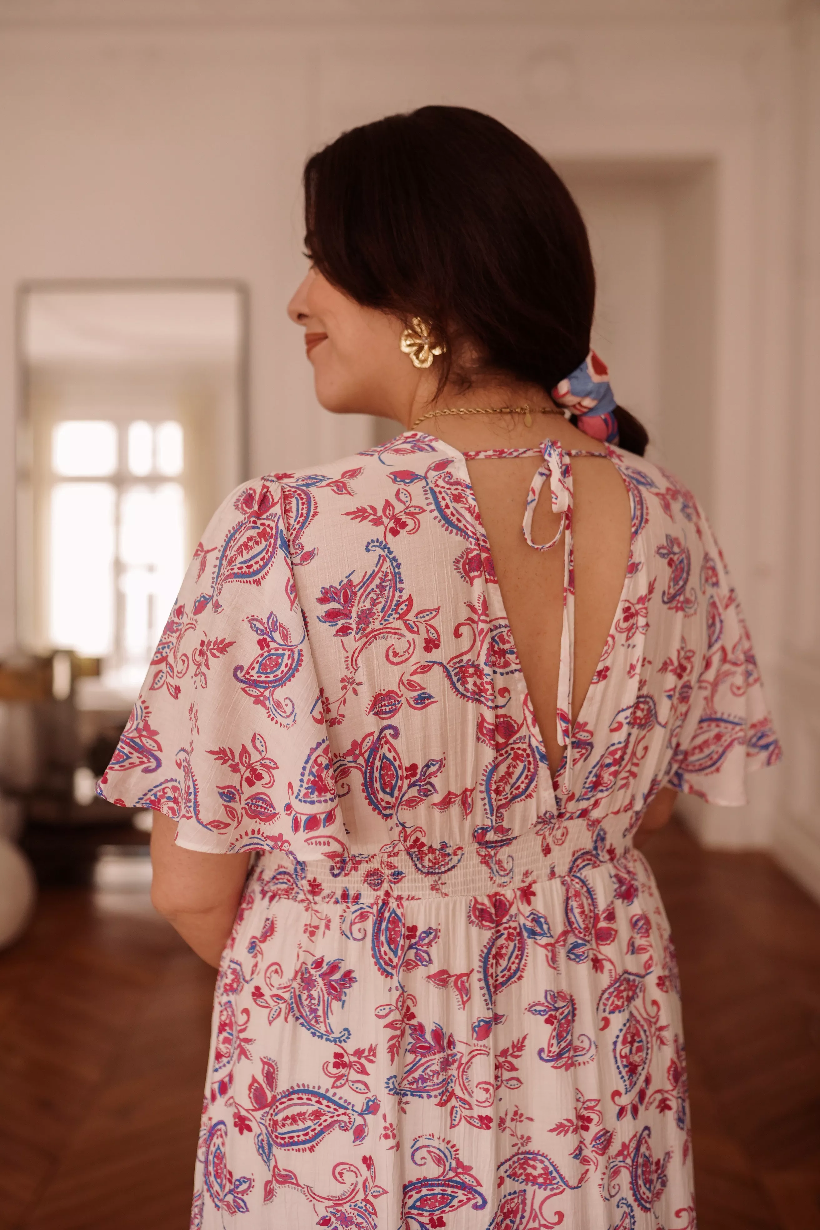 ROBE ELÉA – IN APRIL 1986 – GRANDE TAILLE 44–48