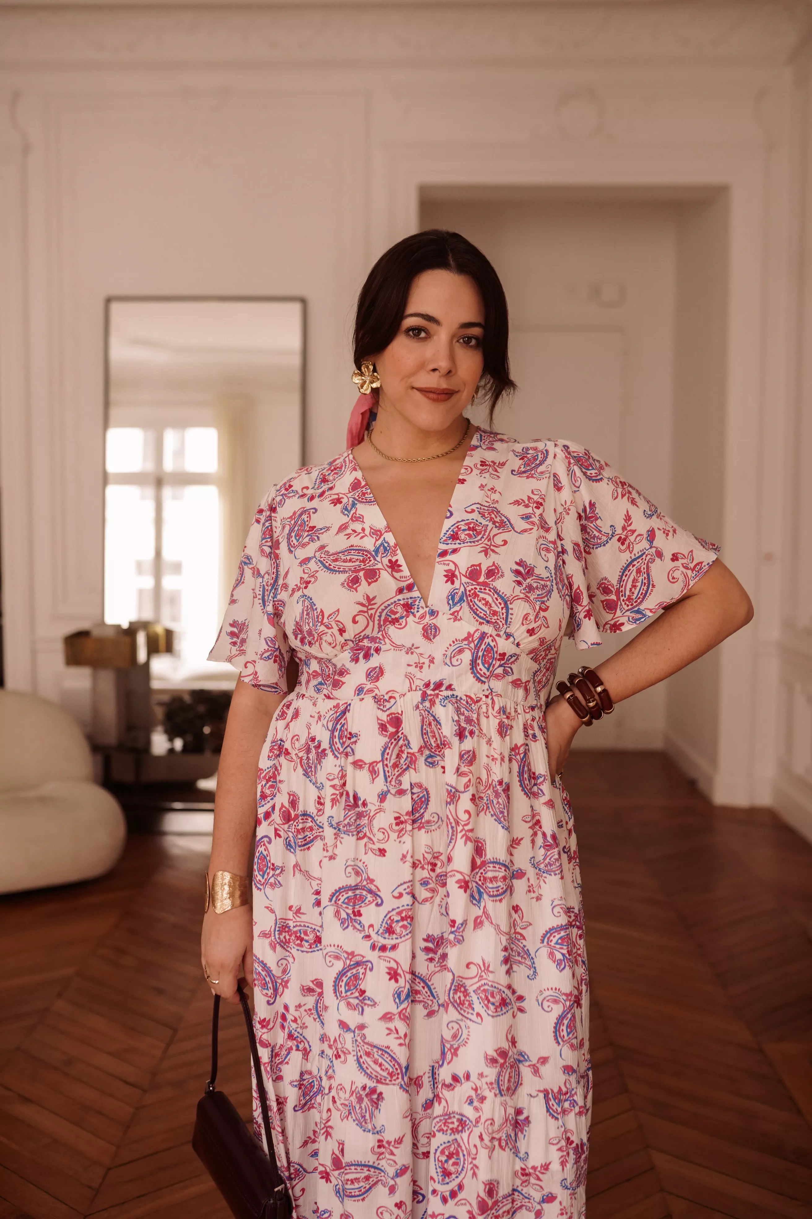 ROBE ELÉA – IN APRIL 1986 – GRANDE TAILLE 44–48