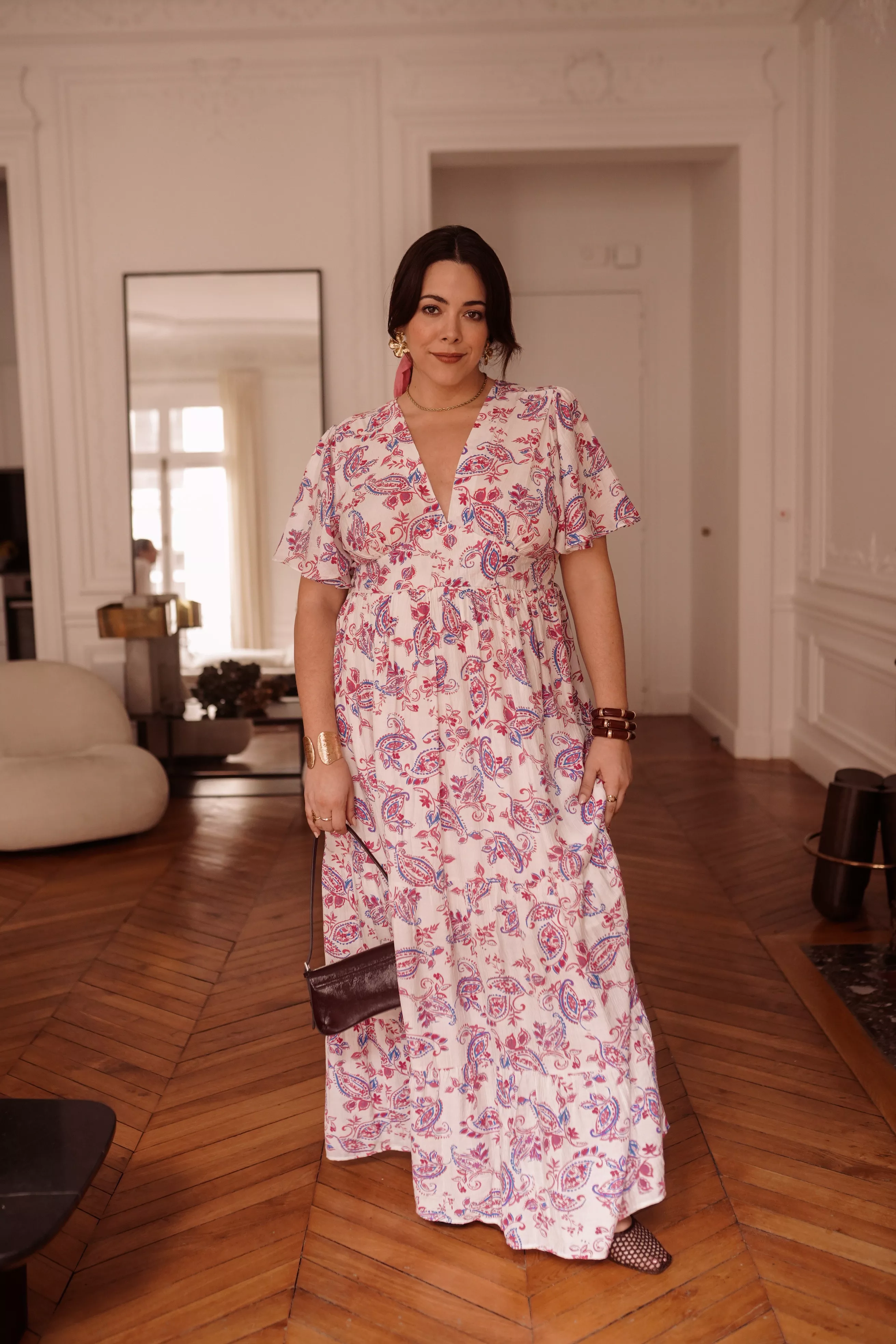 ROBE ELÉA – IN APRIL 1986 – GRANDE TAILLE 44–48