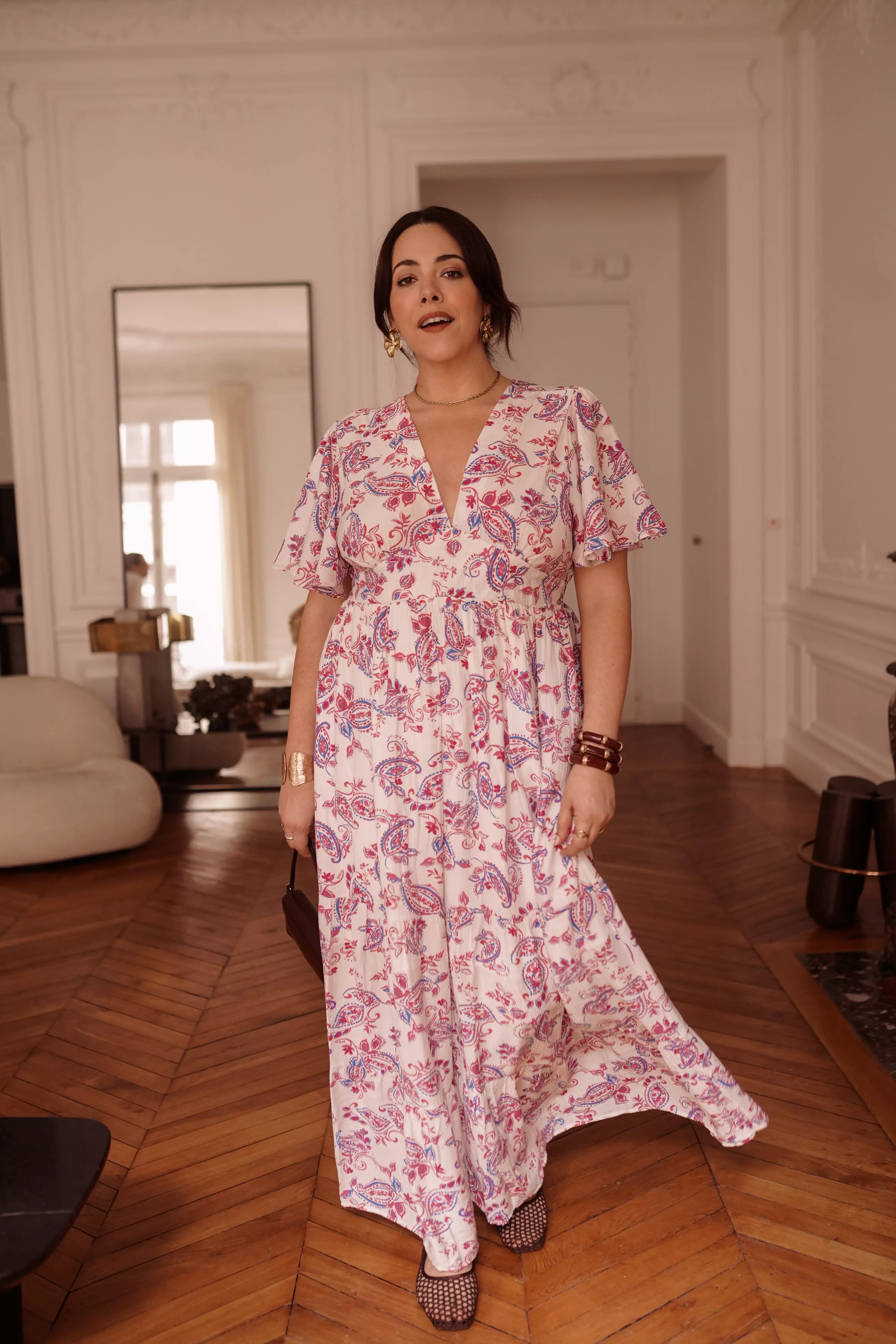 ROBE ELÉA – IN APRIL 1986 – GRANDE TAILLE 44–48