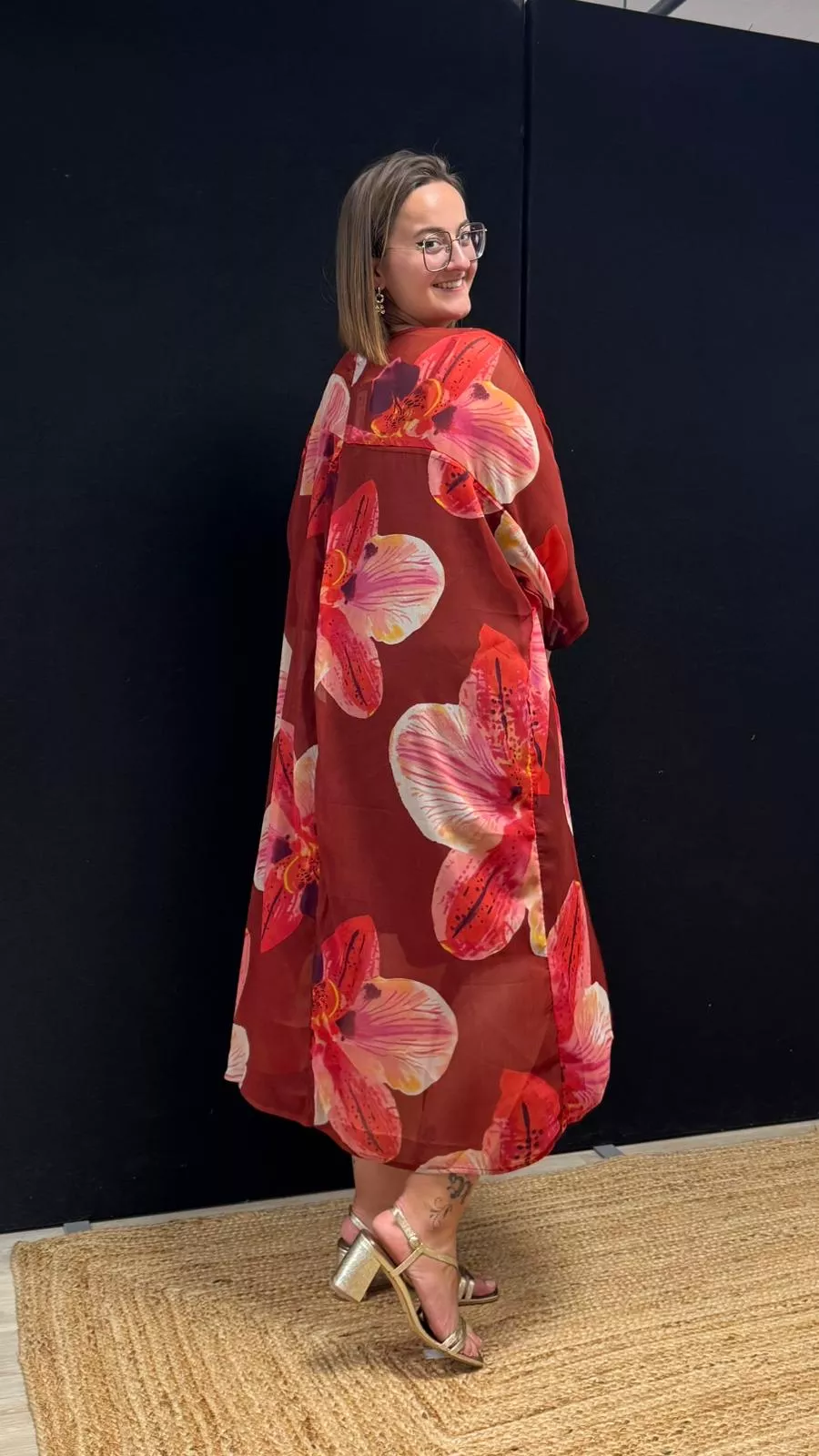 KIMONO FLORA – ONLY CARMAKOMA – GRANDE TAILLE 42–54