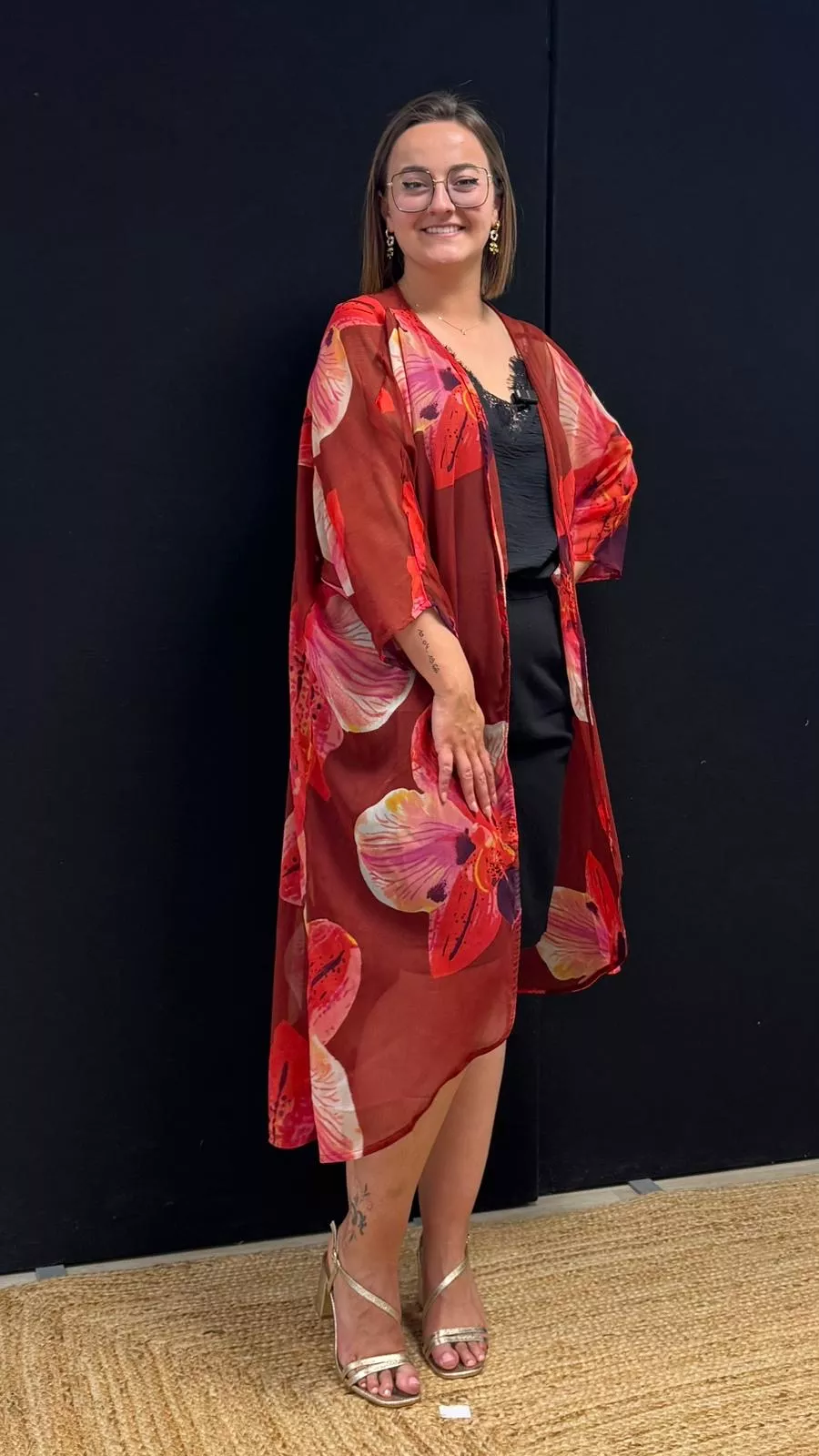KIMONO FLORA – ONLY CARMAKOMA – GRANDE TAILLE 42–54