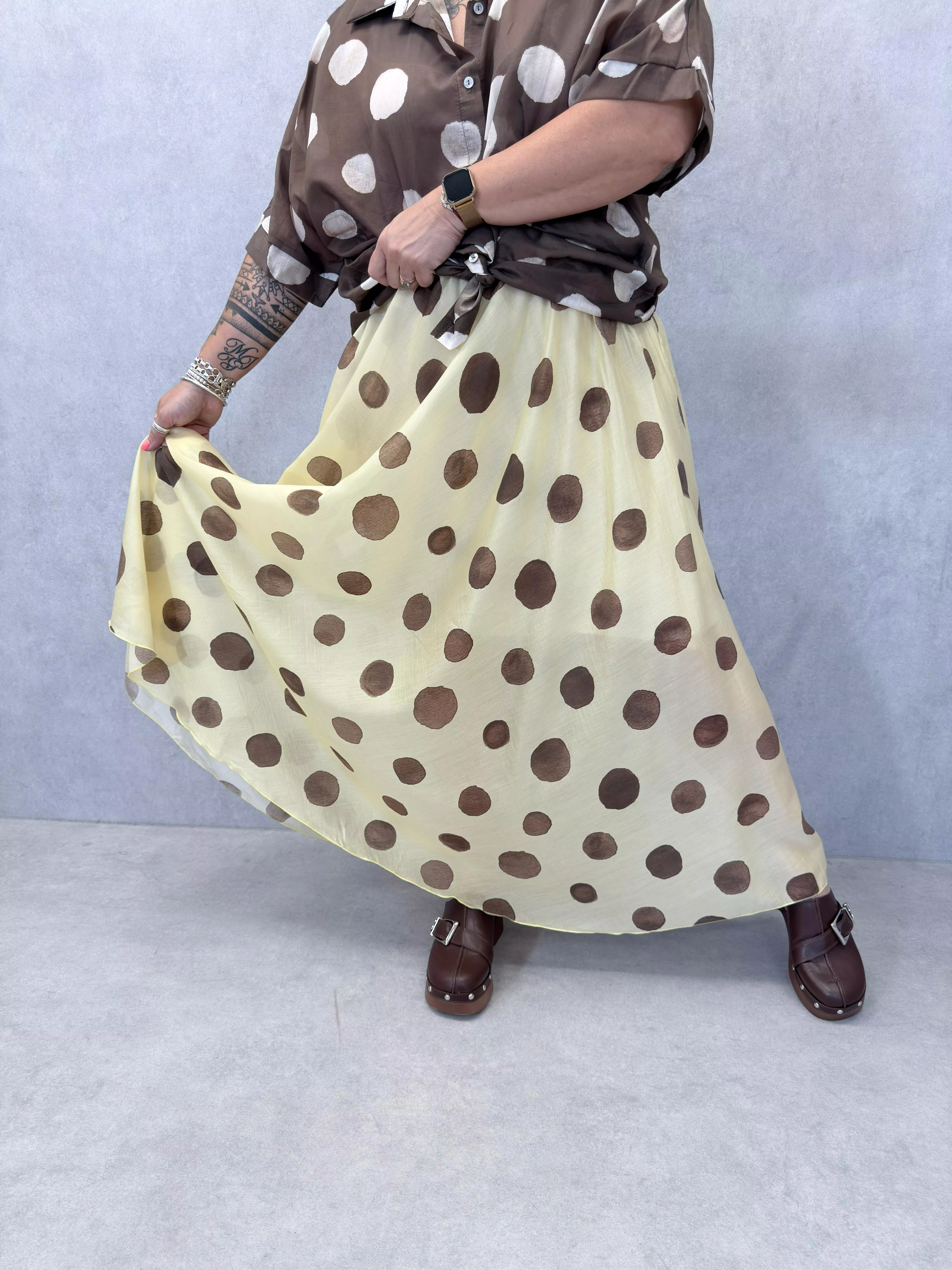 JUPE AMIRA – C MÉLODIE – GRANDE TAILLE 46–50