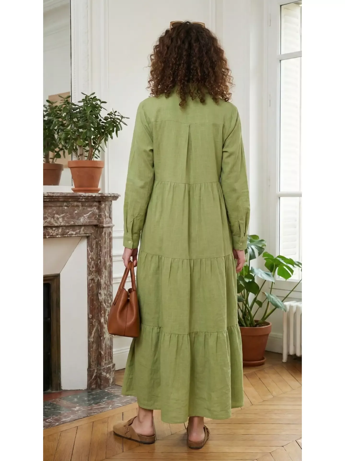 ROBE ALBANE – ROBE LONGUE BRODÉE – TAILLE UNIQUE