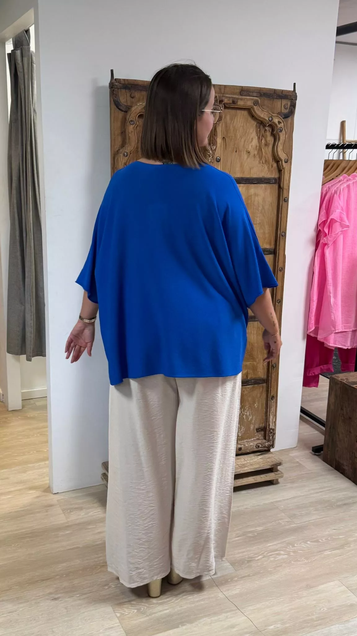 T-SHIRT TRICOT FIN – C MÉLODIE – GRANDE TAILLE 46–50