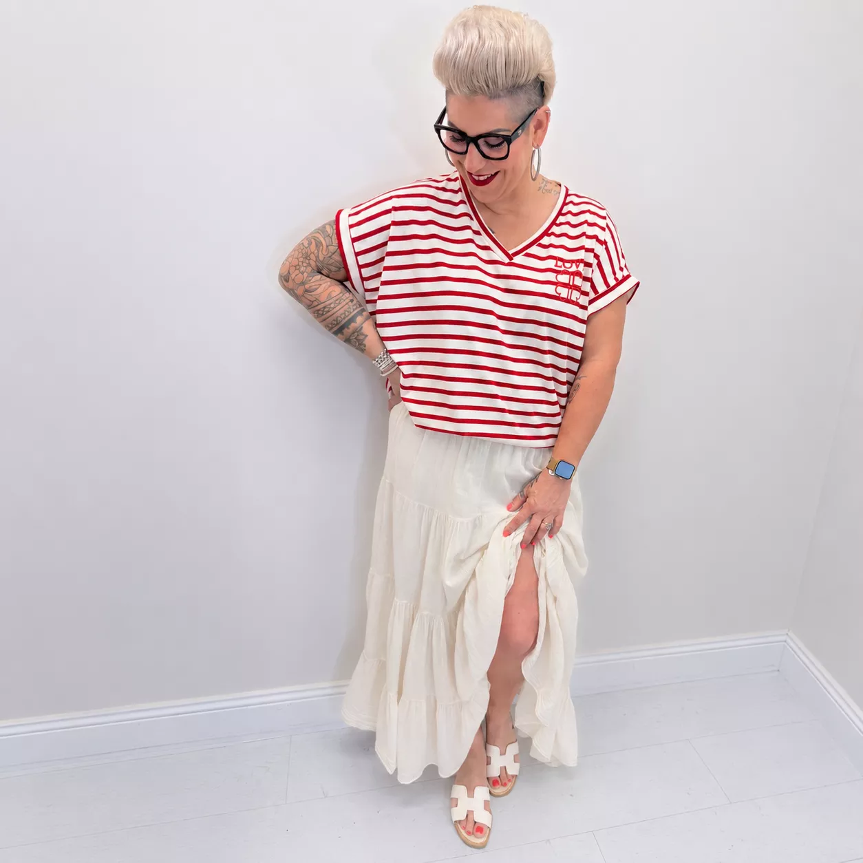 T-SHIRT LOVE – GRANDE TAILLE 48–52