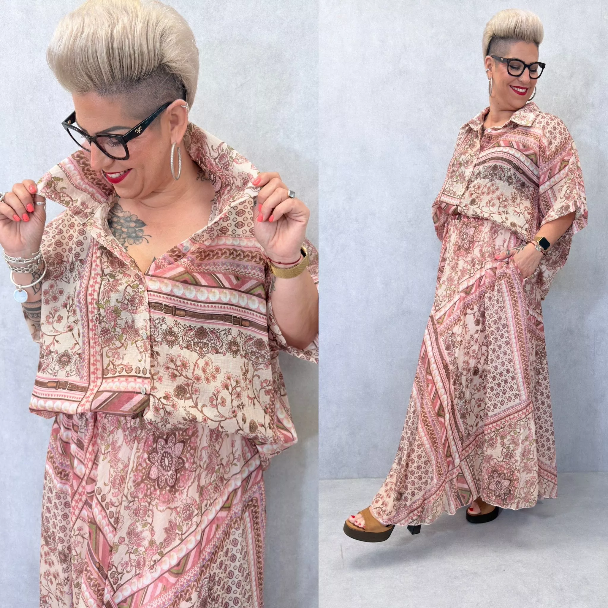 BLOUSE HYDRA – C MÉLODIE – GRANDE TAILLE 46–50