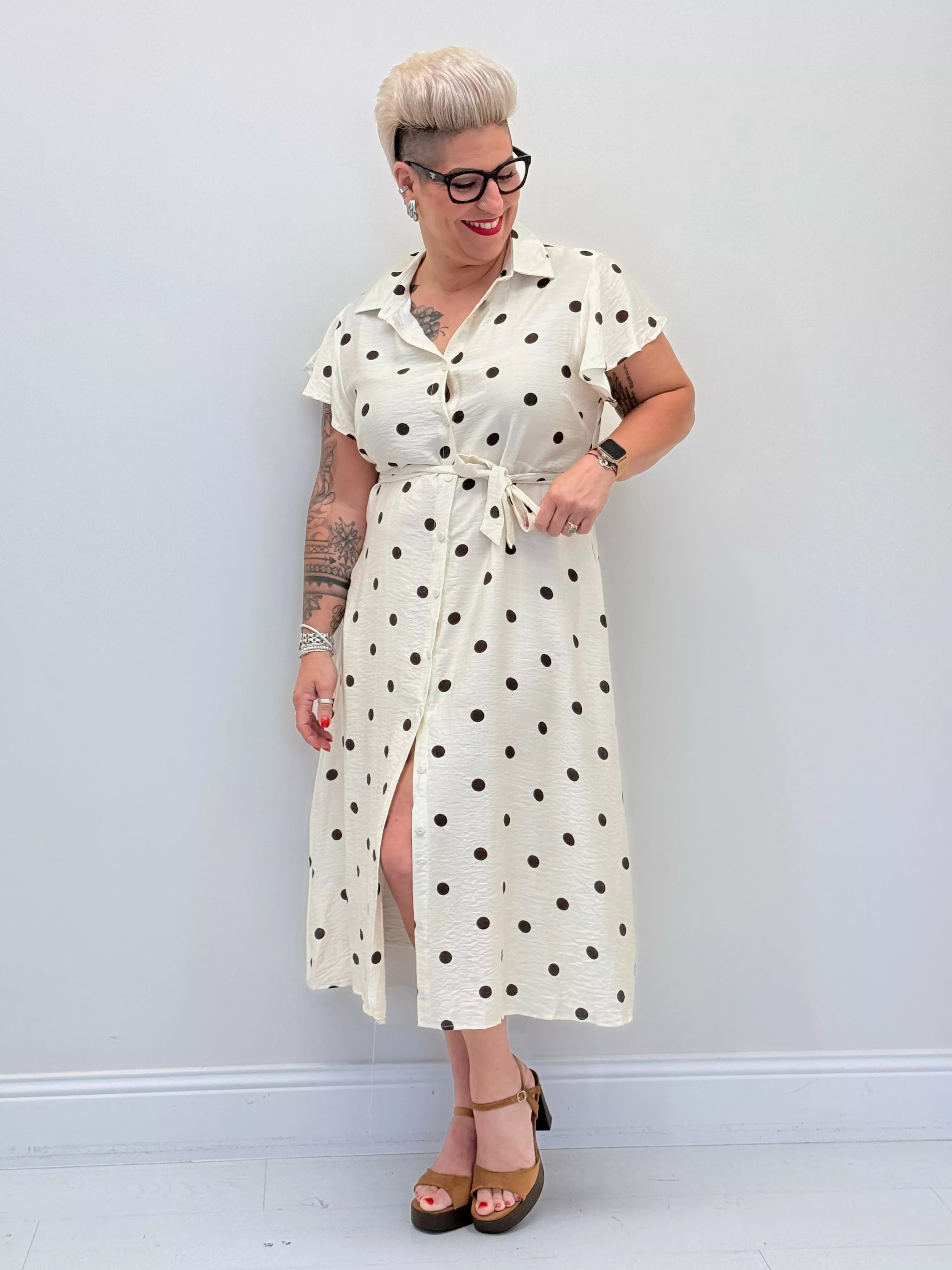 ROBE CHEMISE VANINA – GRANDE TAILLE 42–50