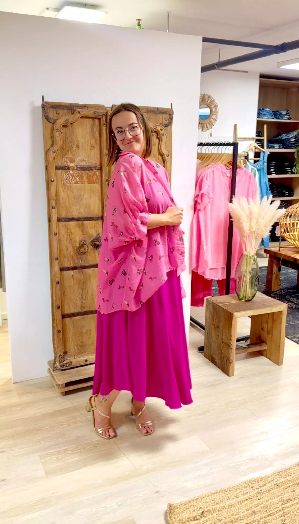 TUNIQUE DOGI – MINA ROSA – GRANDE TAILLE 44–50