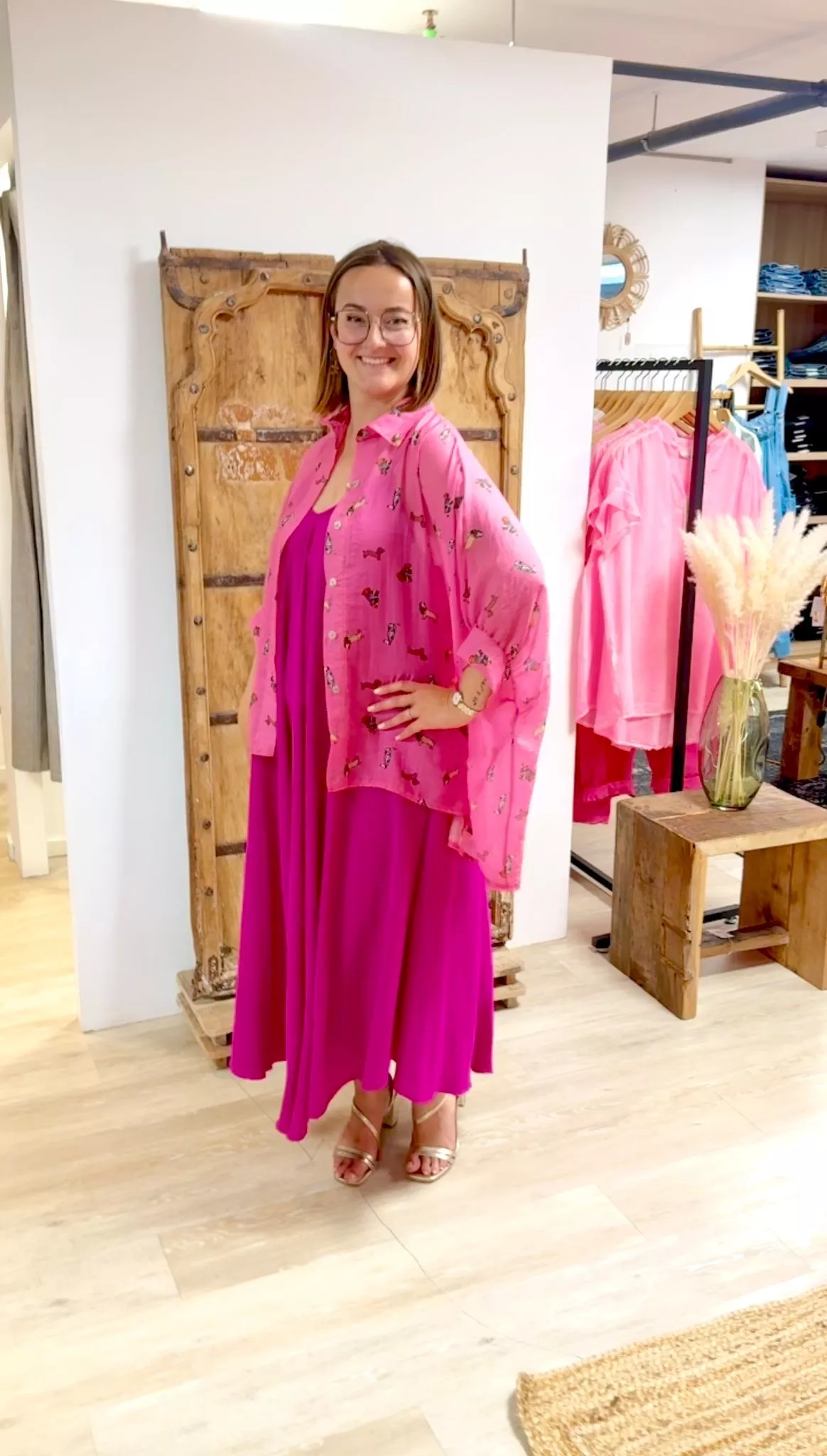 TUNIQUE DOGI – MINA ROSA – GRANDE TAILLE 44–50