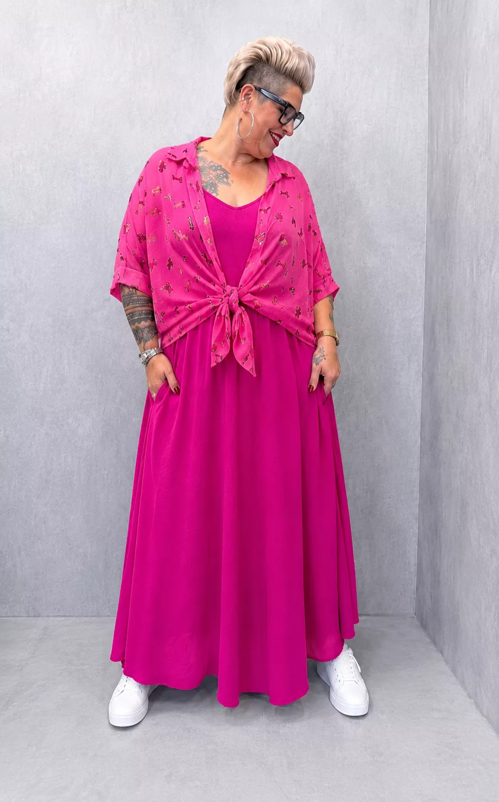 ROBE MYKONOS – GRANDE TAILLE 46–52
