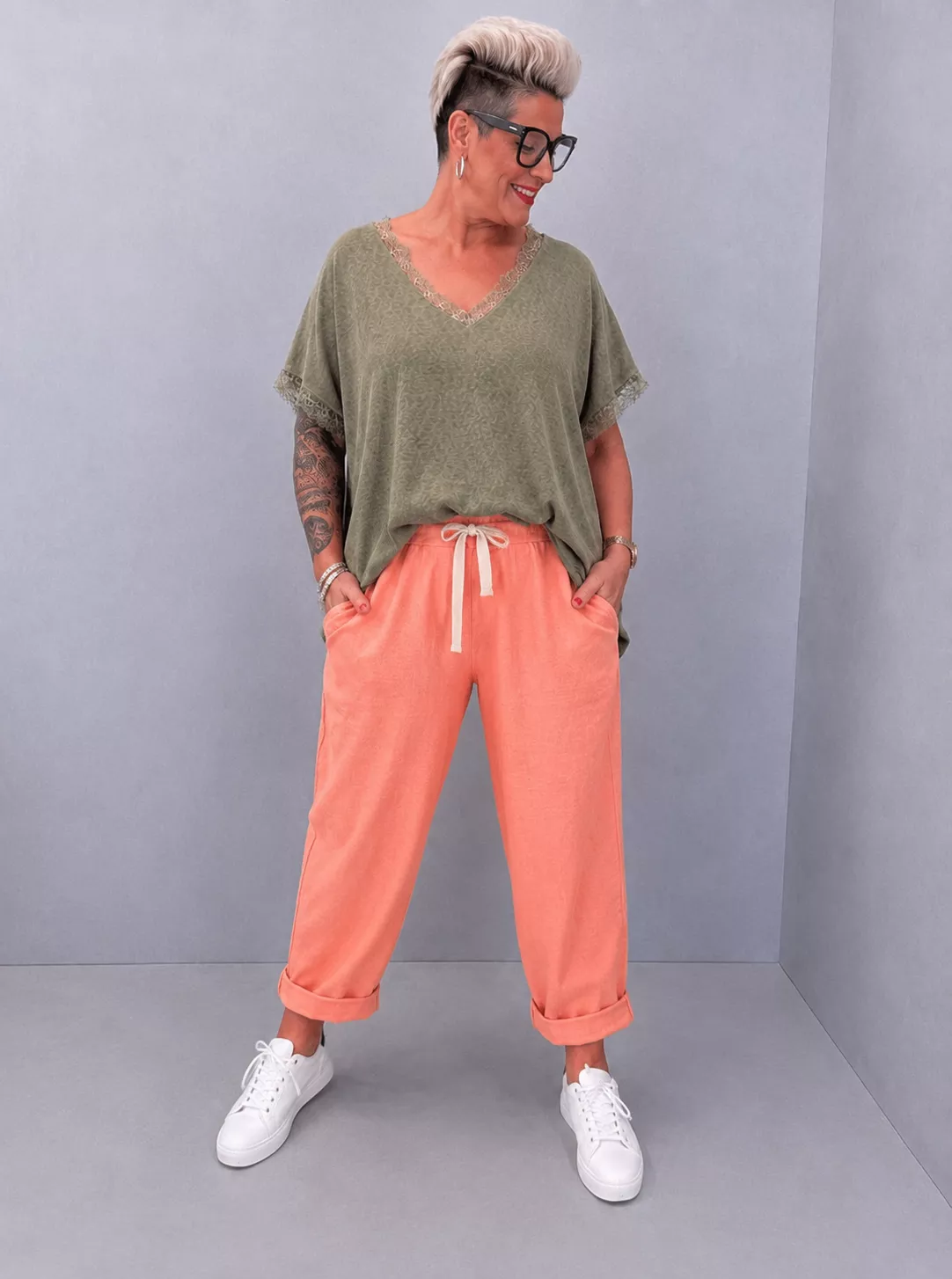 T-SHIRT LIVIA – C MÉLODIE – GRANDE TAILLE 48–50