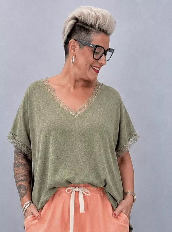 T-SHIRT LIVIA – C MÉLODIE – GRANDE TAILLE 48–50