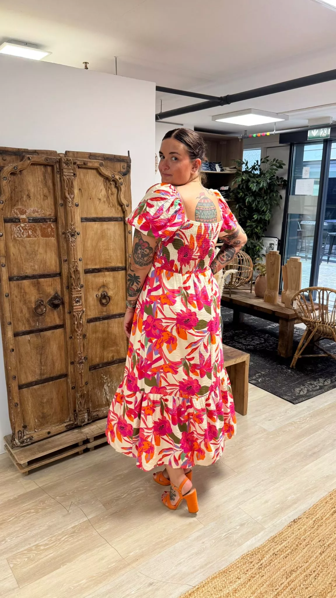 ROBE OCÉANE – MAËLLE – GRANDE TAILLE 42–50