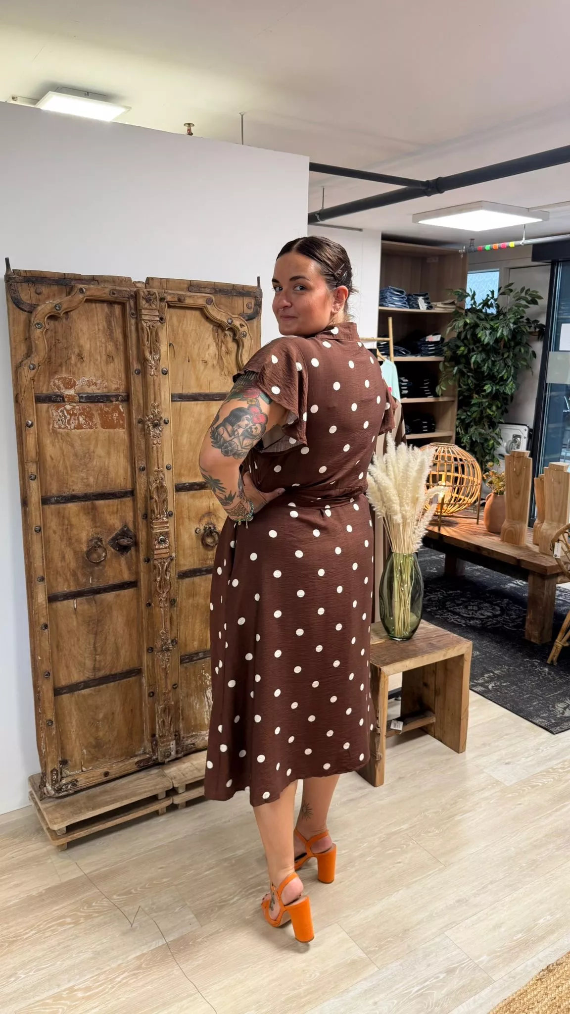 ROBE CHEMISE VANINA – GRANDE TAILLE 42–50