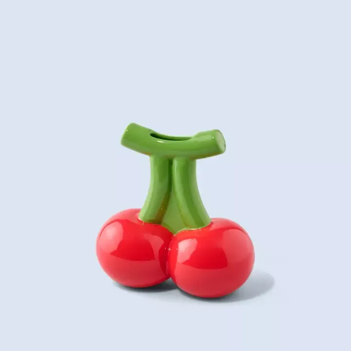 VASE CÉRAMIQUE CERISE – FLUID MARKET